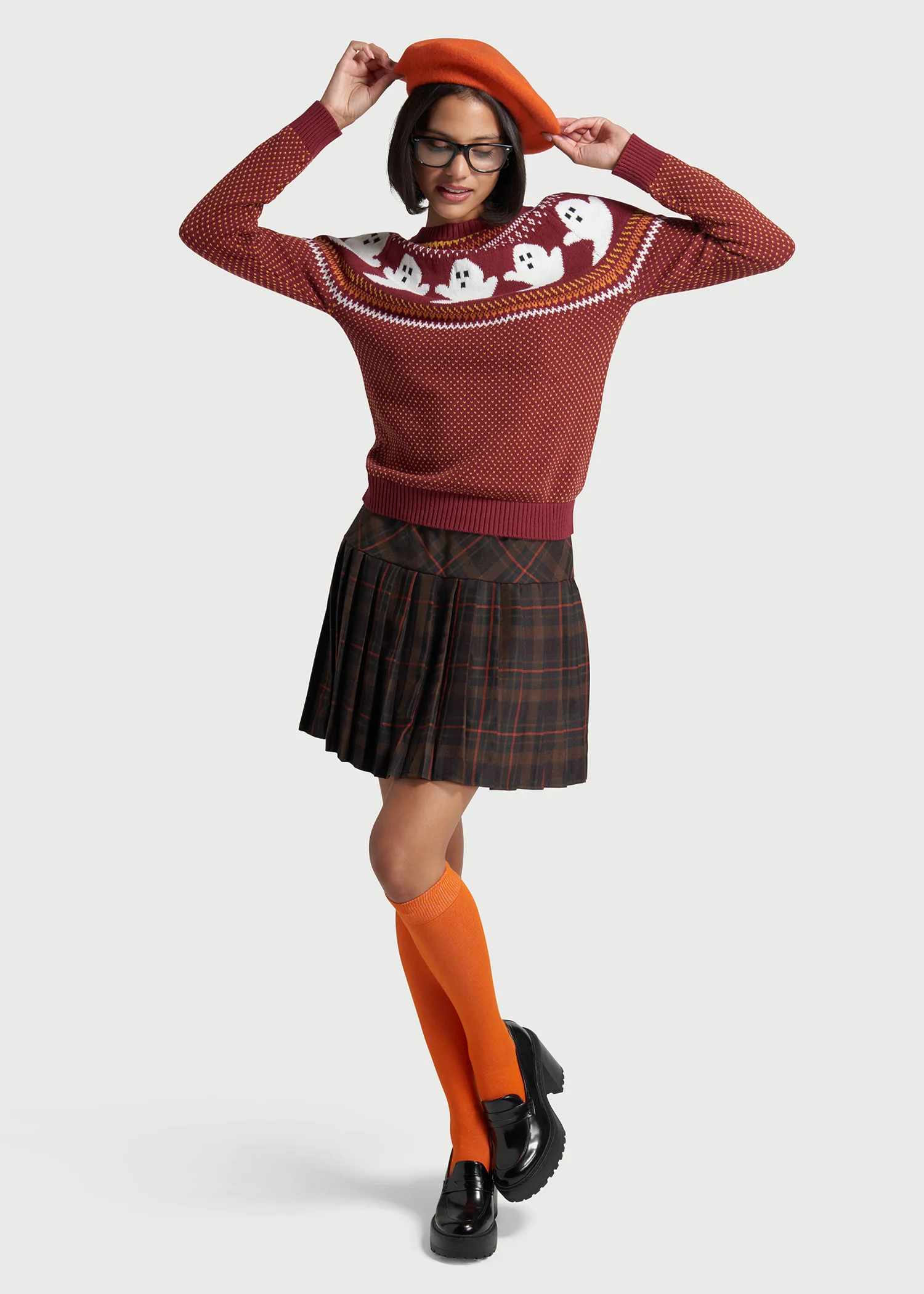 You've Been Ghosted Fair Isle Sweater