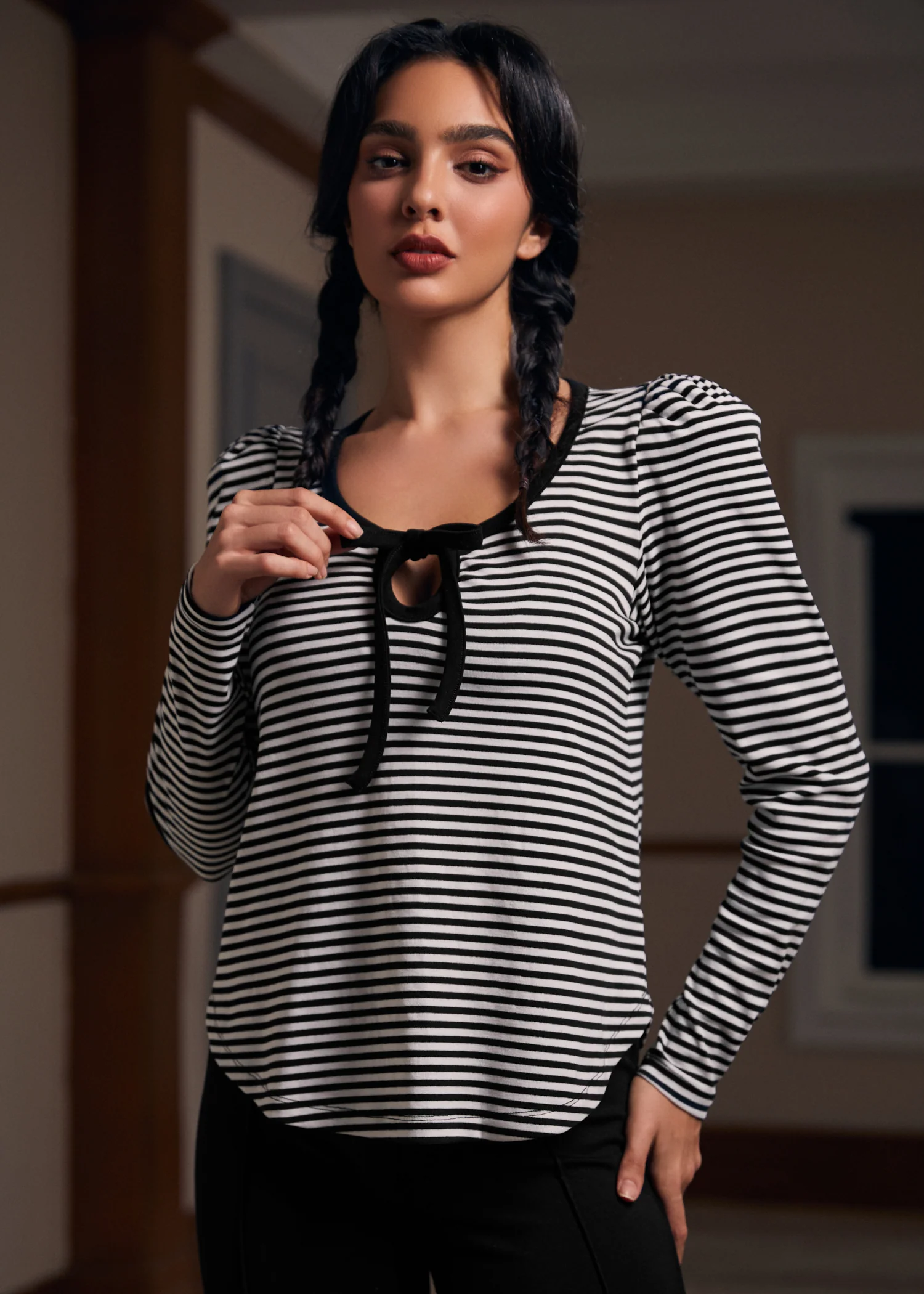 Vintage Vignette Long Sleeve Tee