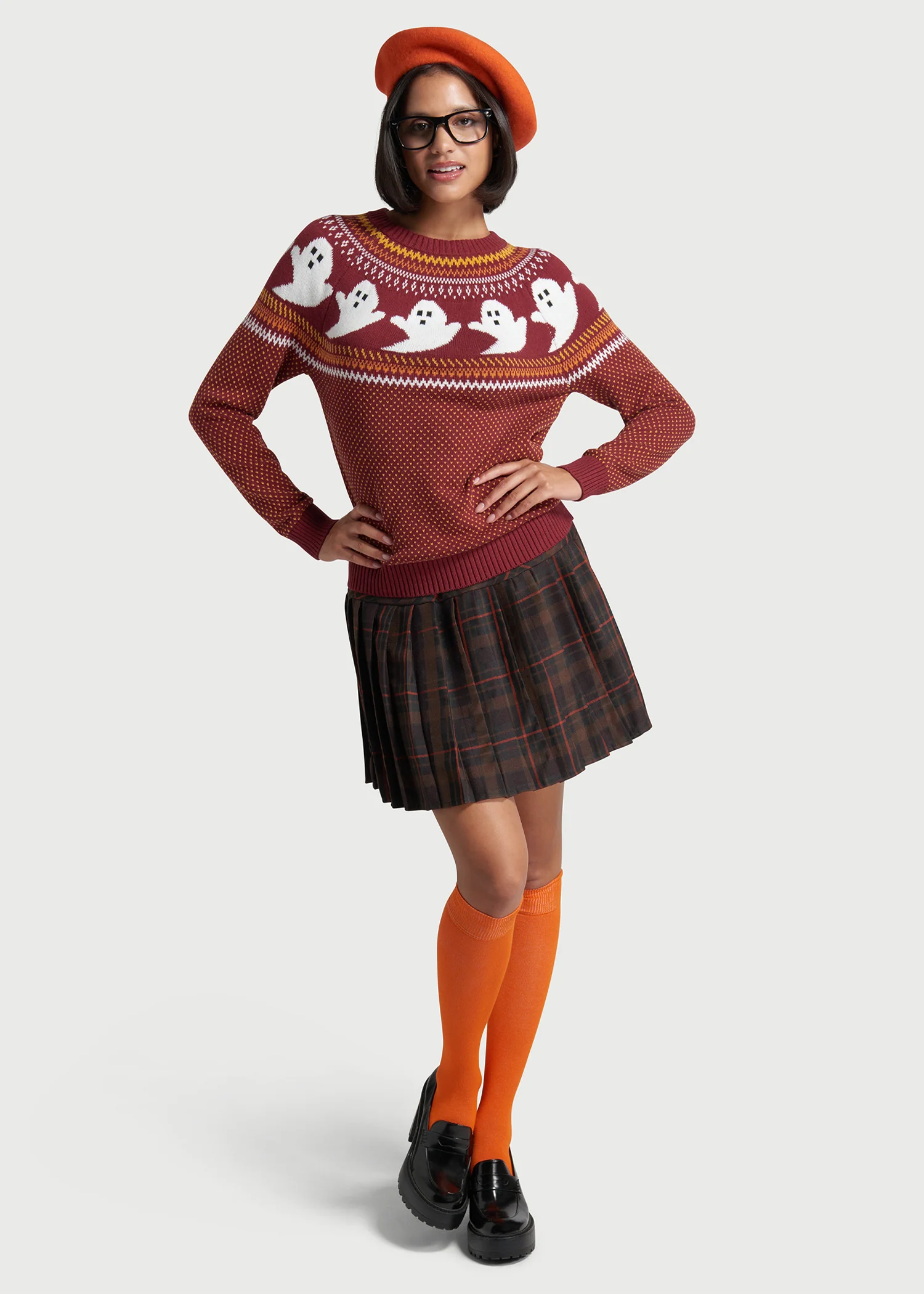 You've Been Ghosted Fair Isle Sweater