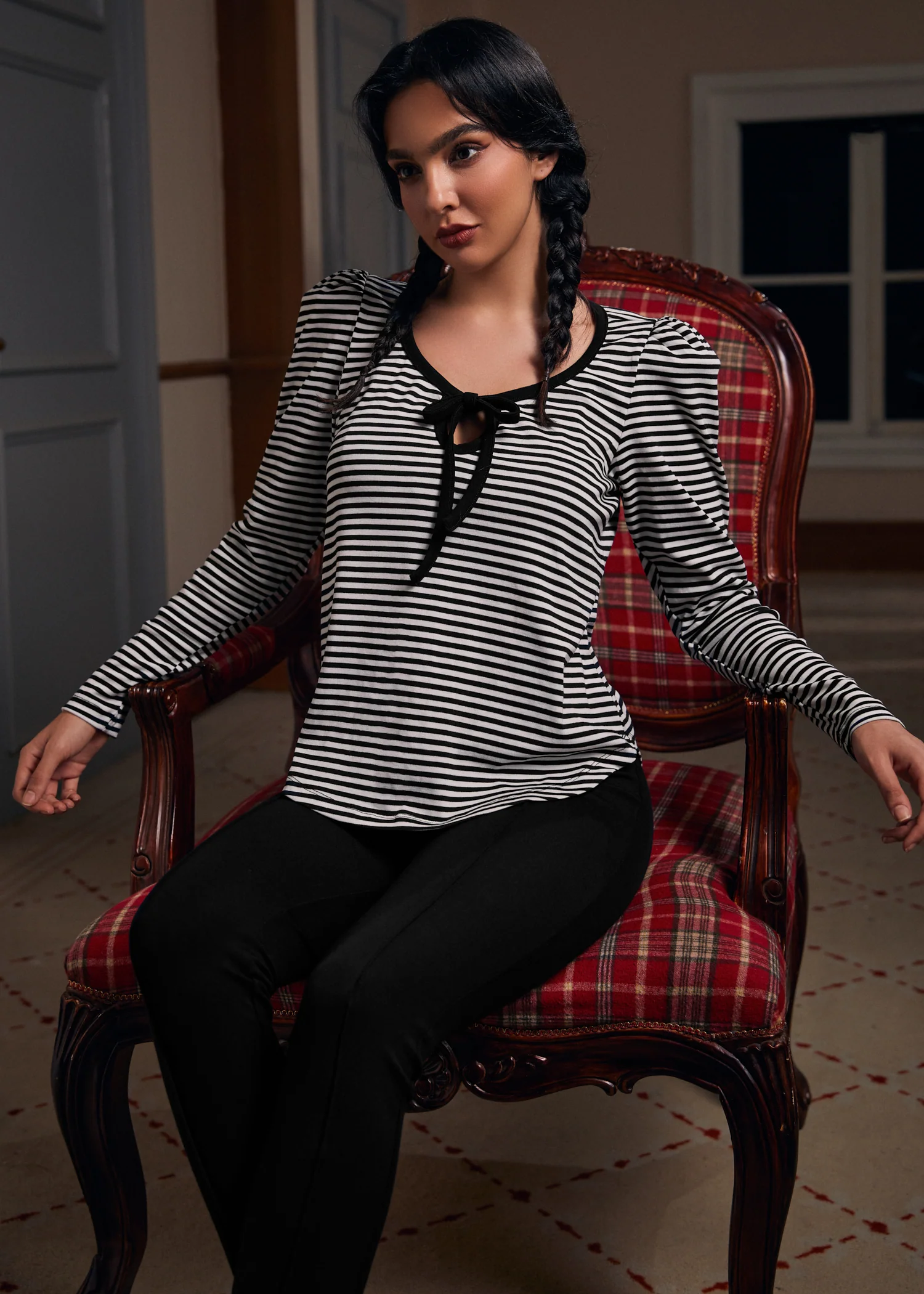 Vintage Vignette Long Sleeve Tee