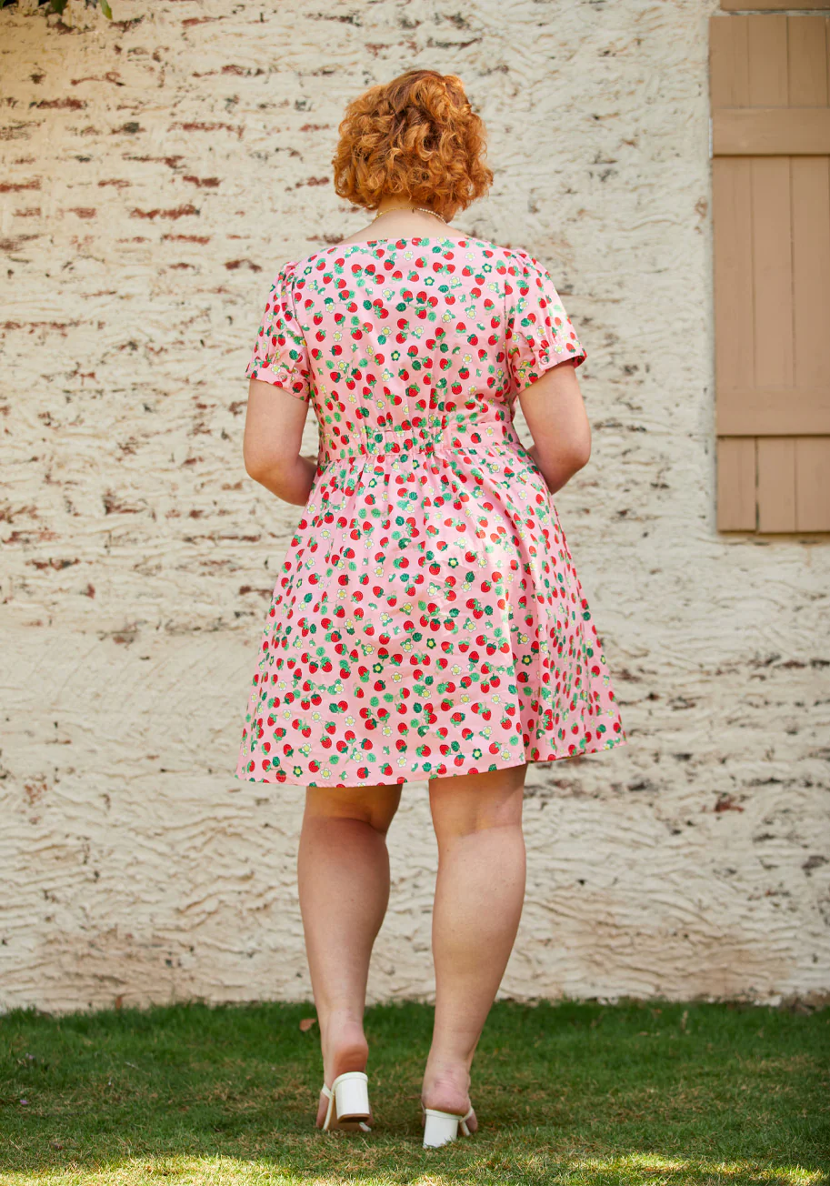 What's The Scoop? A-Line Dress