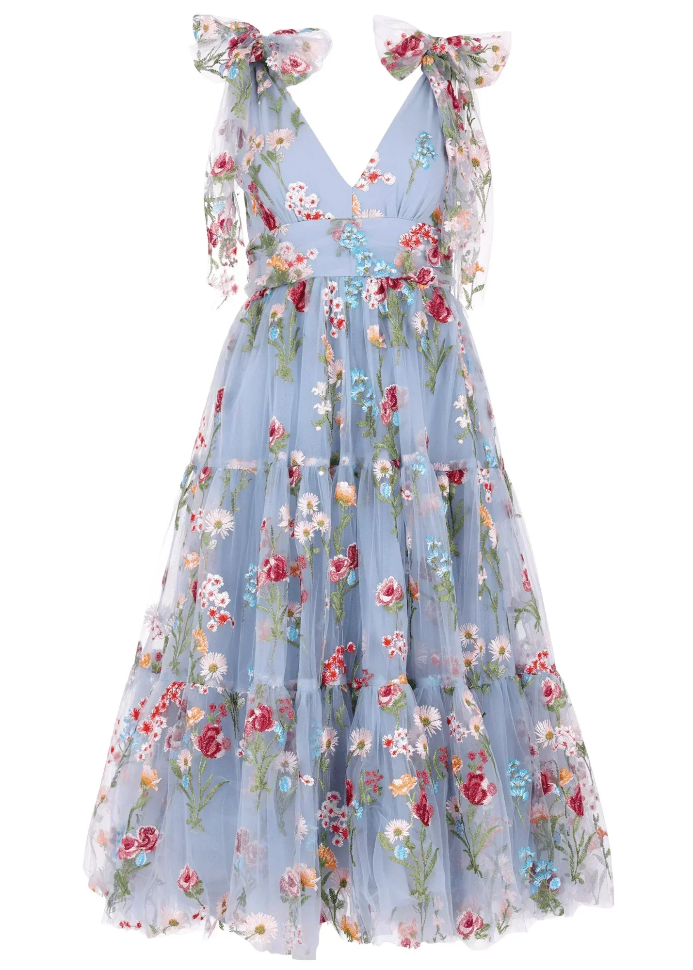 Margaret Midi Dress Blue