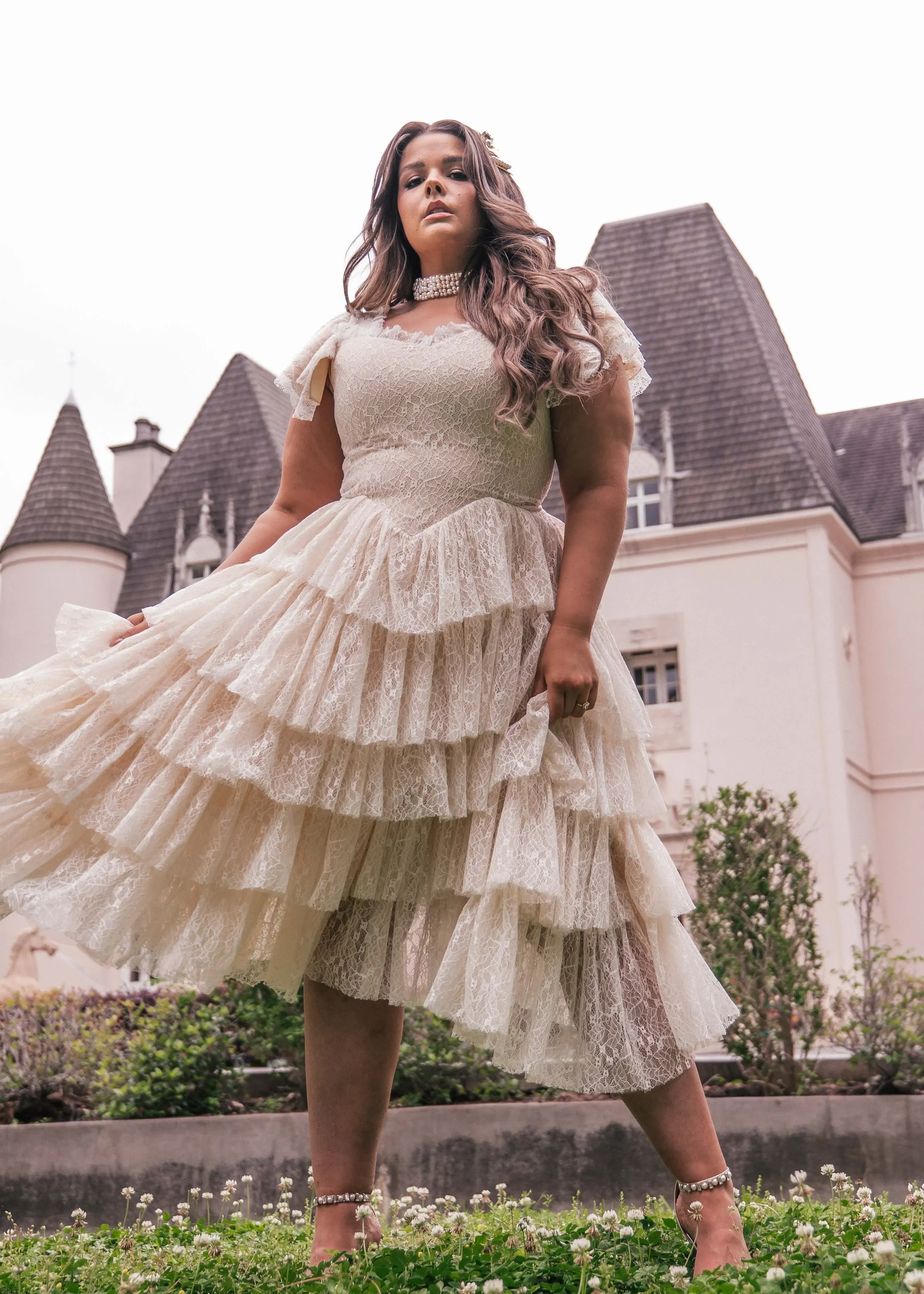 Mia Dress Champagne