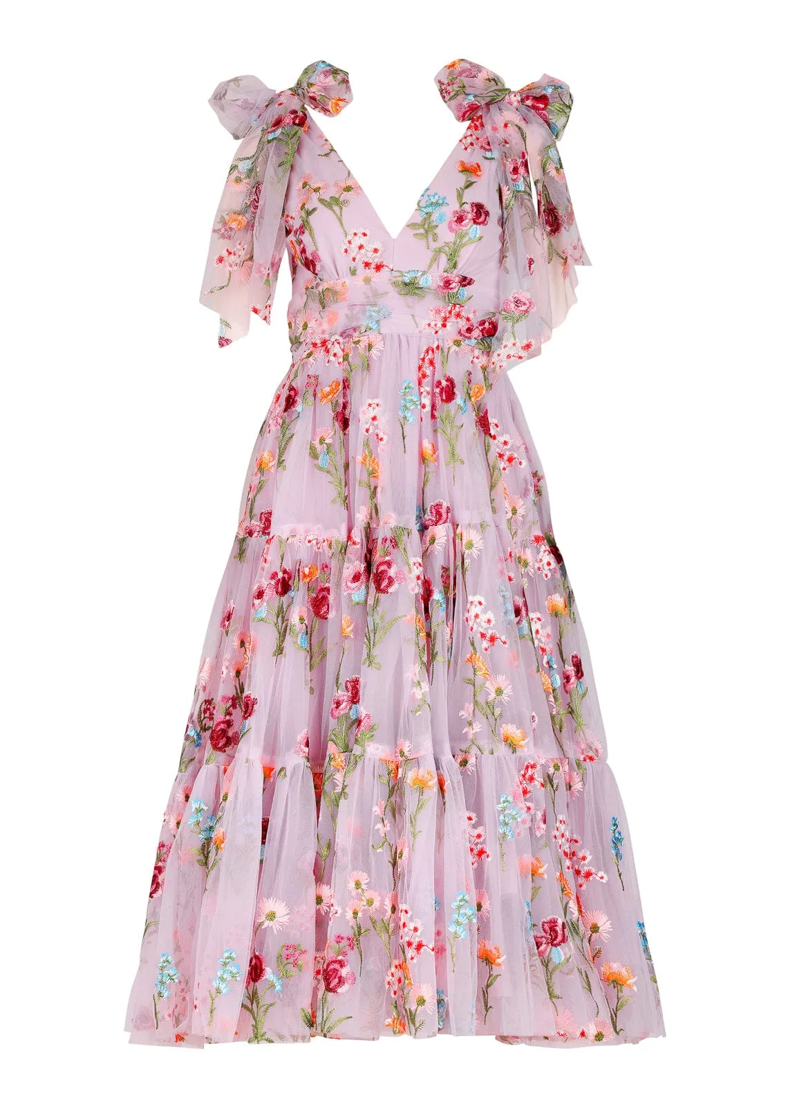 Margaret Midi Dress Pink