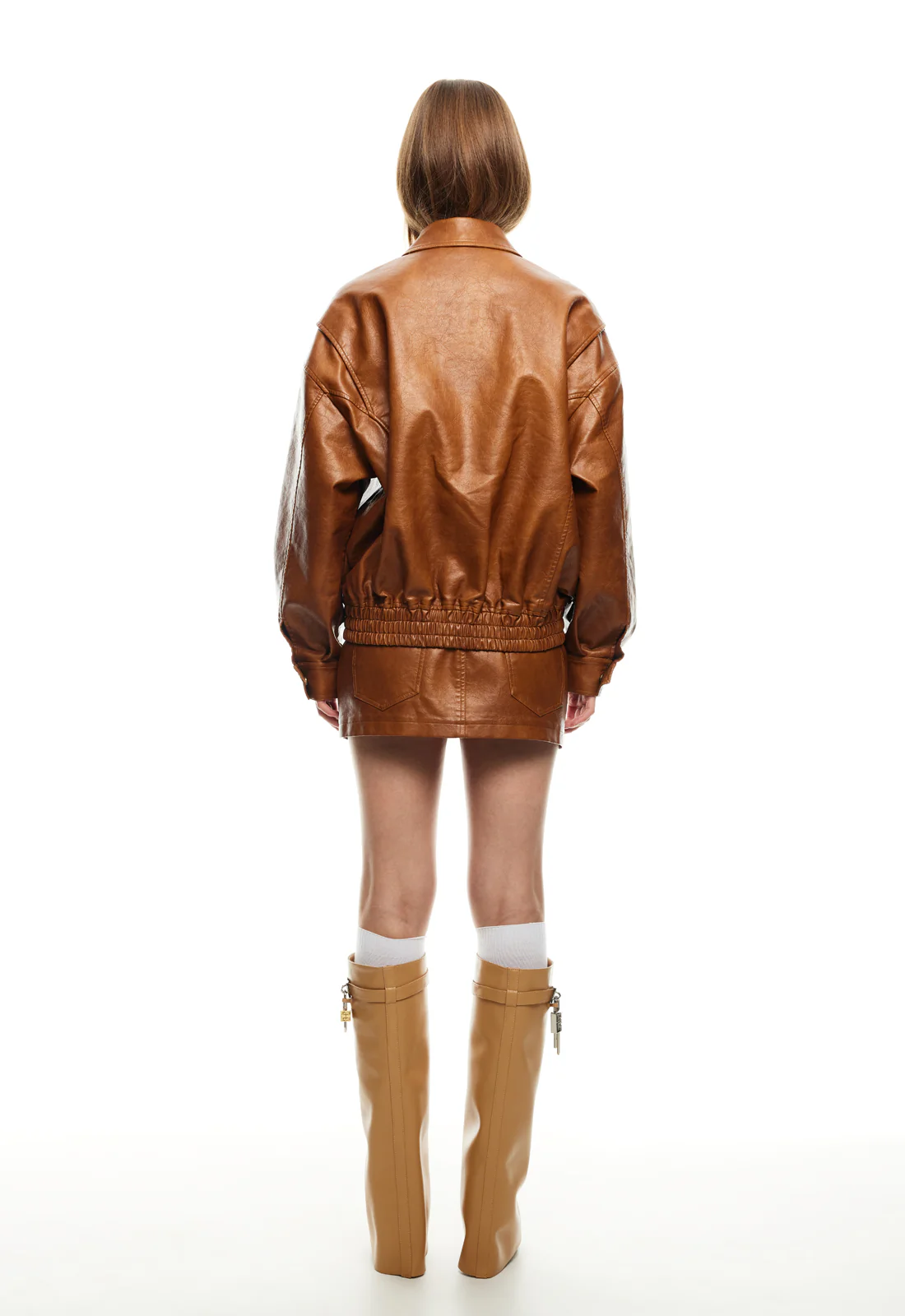 LIONESS Kenny Bomber Jacket Tan