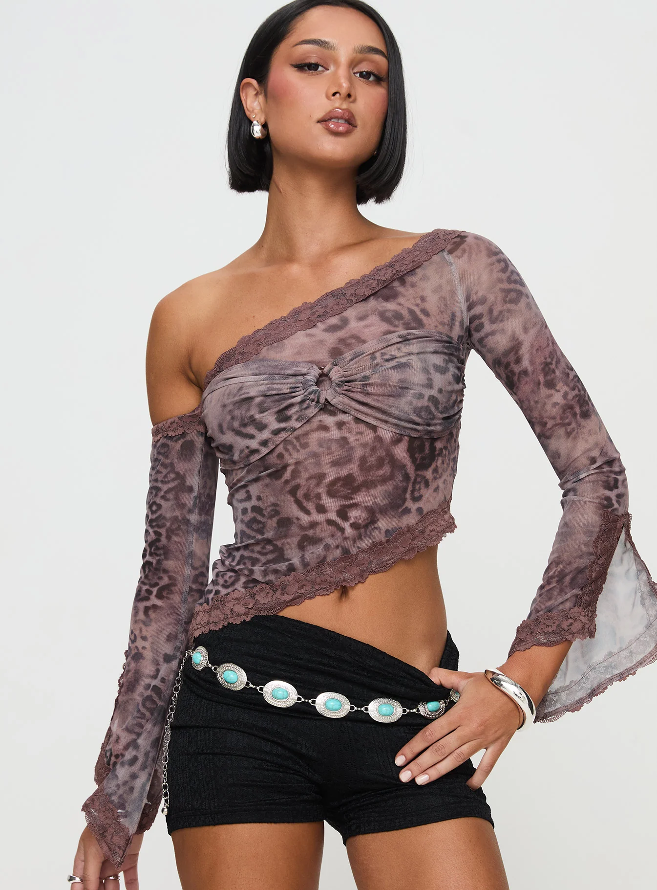 Empty Space Top Leopard