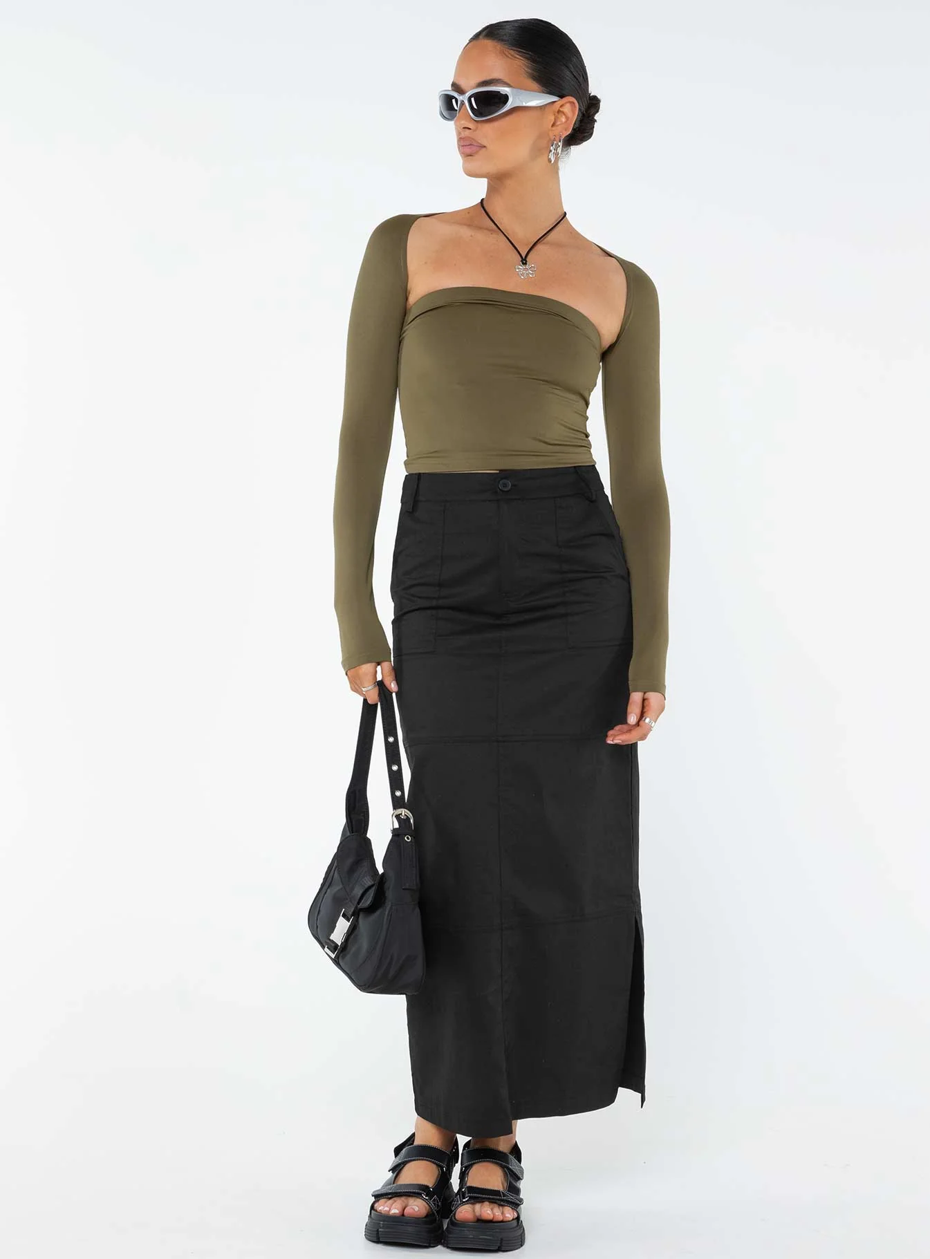 Deandra Top Olive