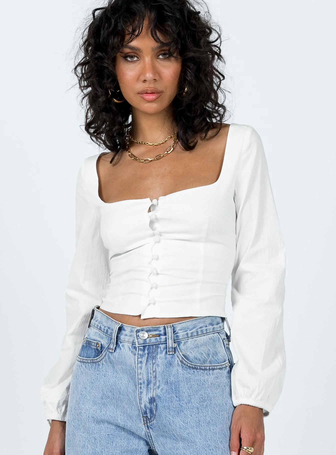 Chalmers Top White
