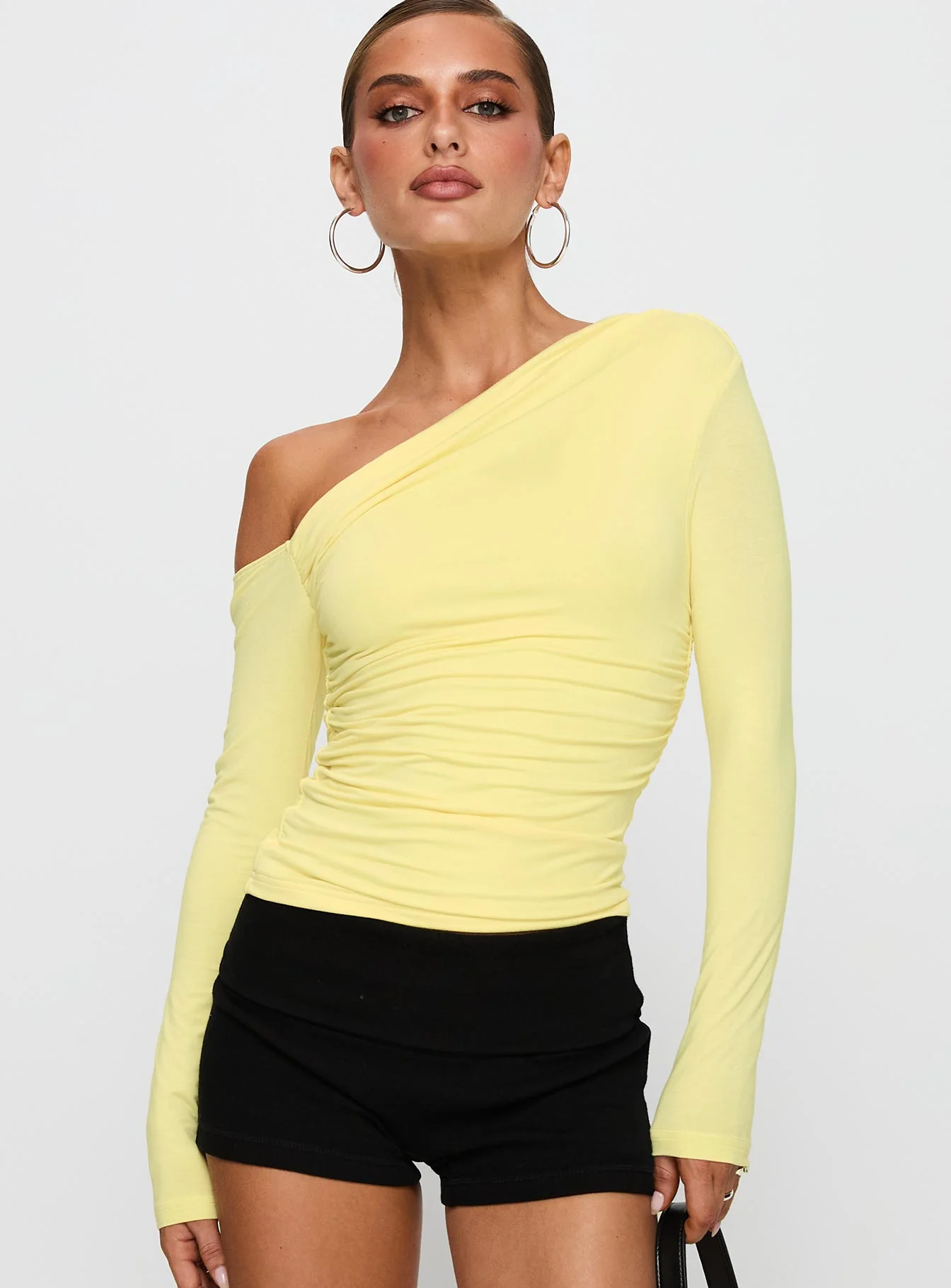 Beller Long Sleeve Top Lemon