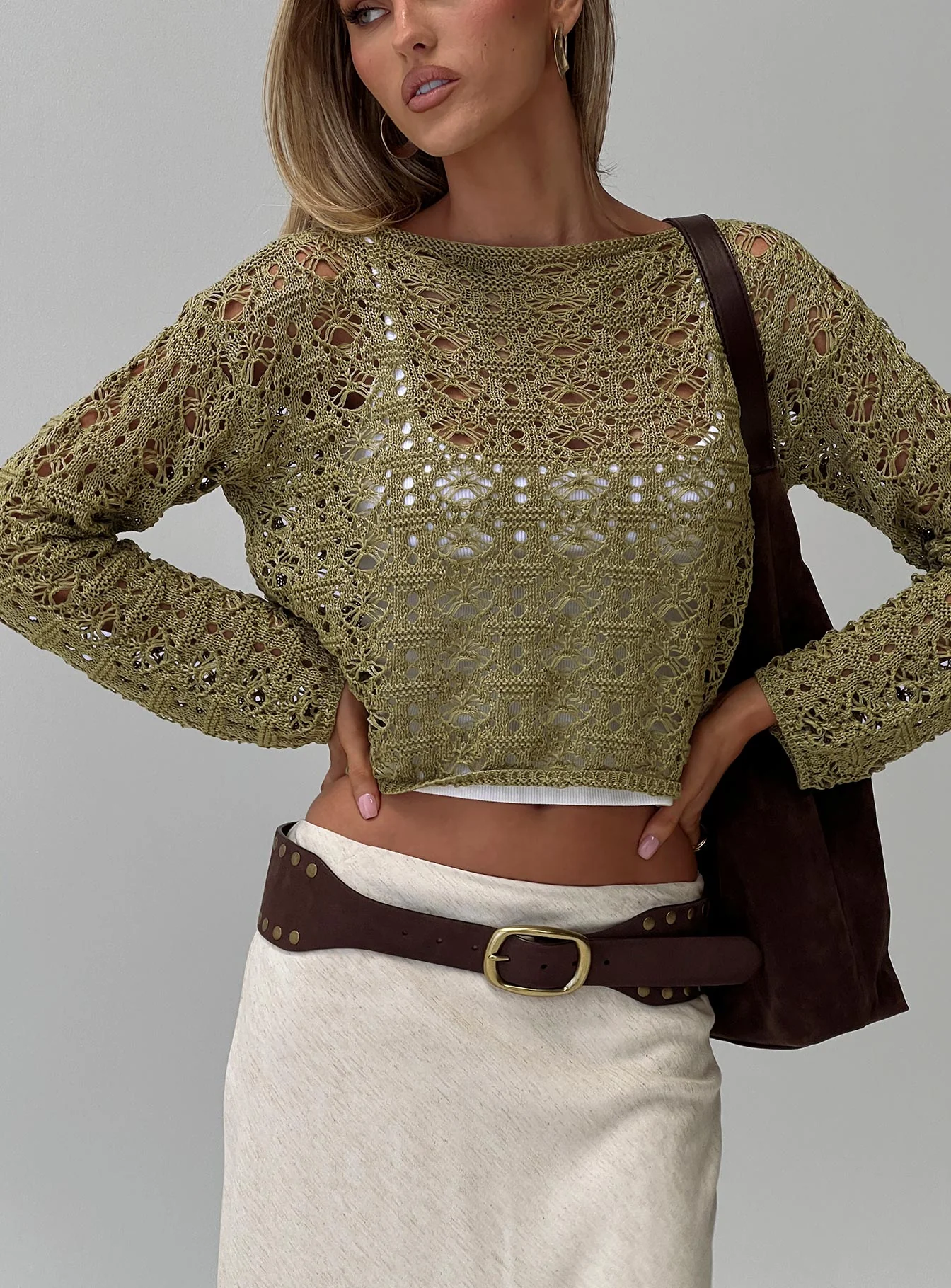 Birdena Sweater Green