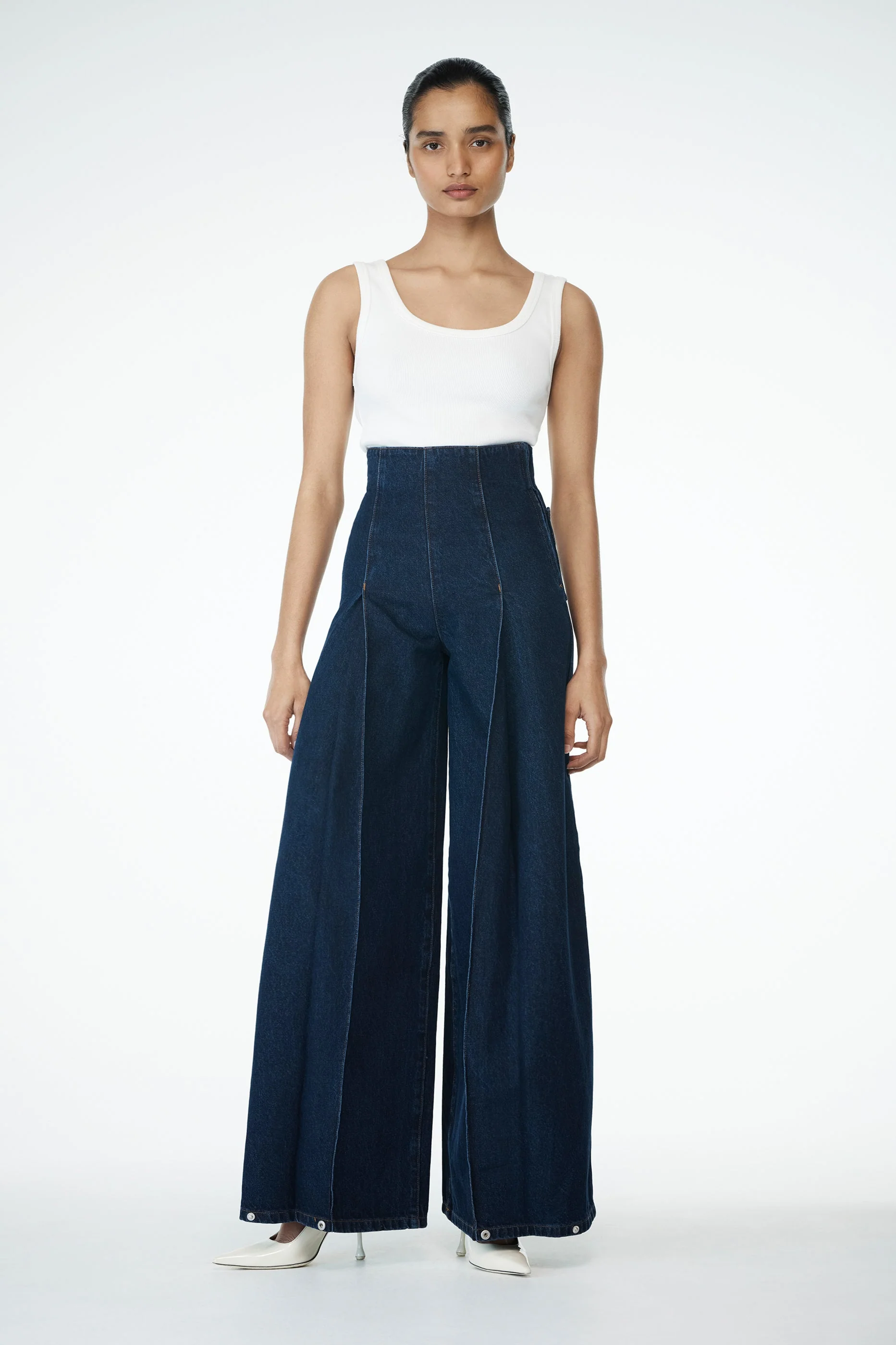 Beatrix High Rise Denim Jeans -  Indigo Blue