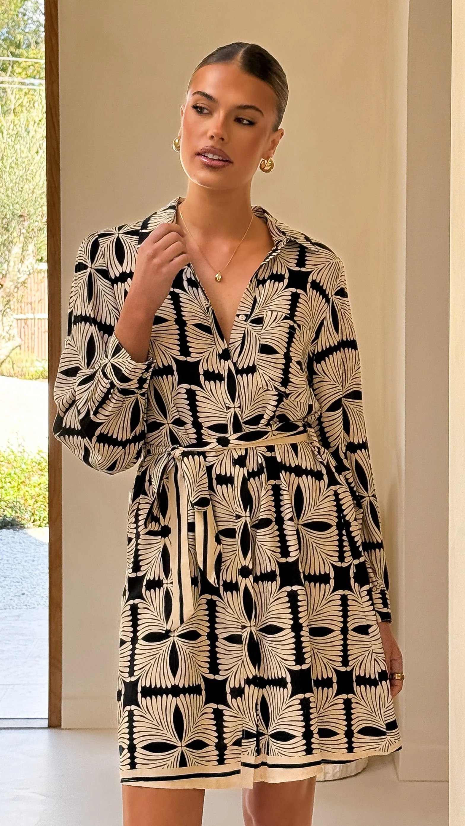 Xara Dress - Cortana Print