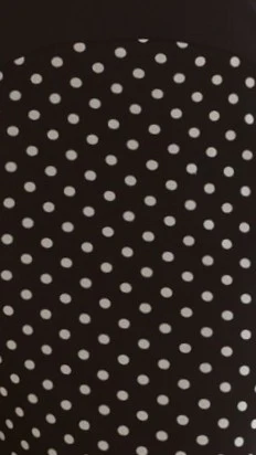 Bonnie Maxi Dress - Black/White Polka