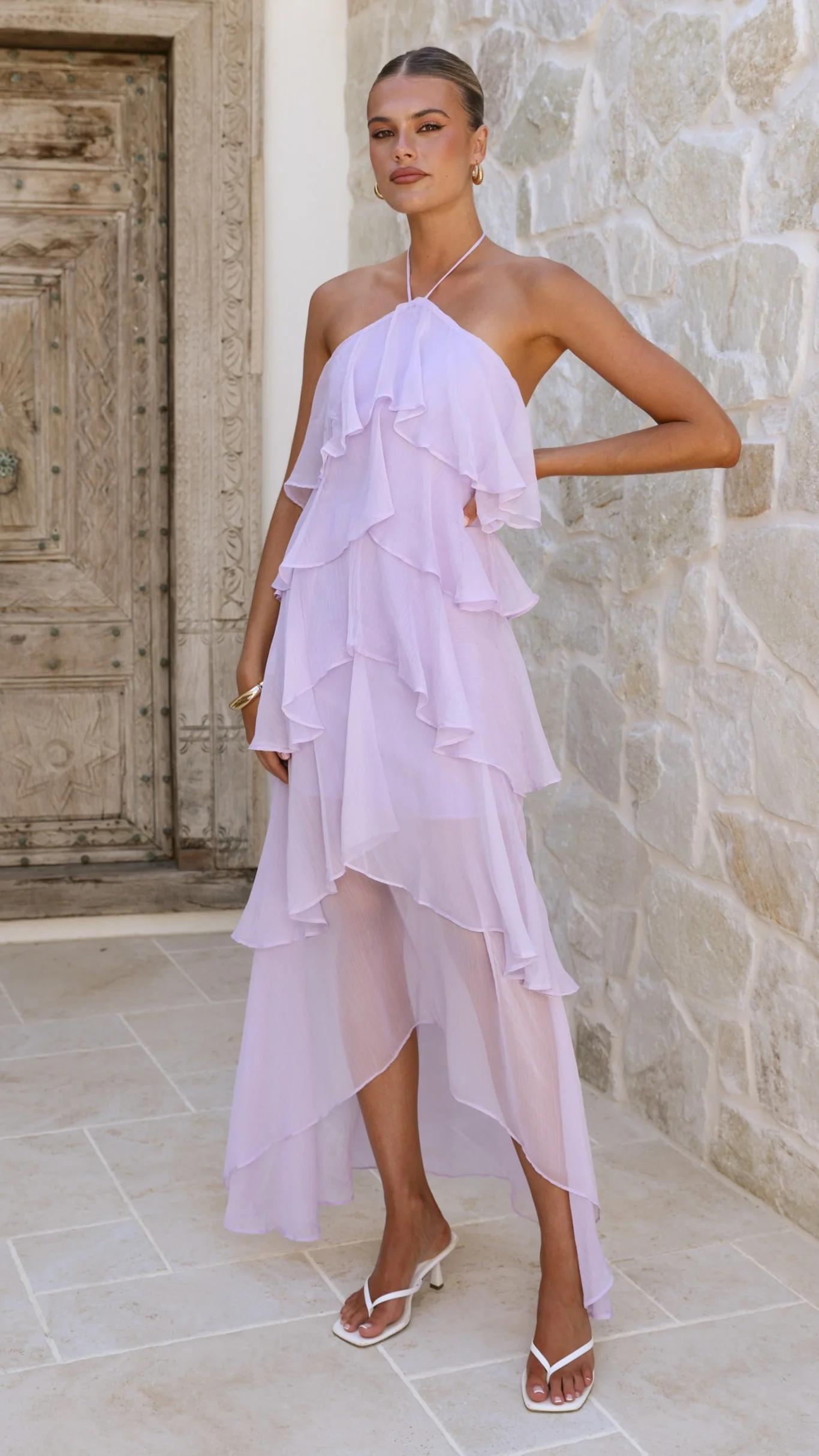 Soho Maxi Dress - Lilac