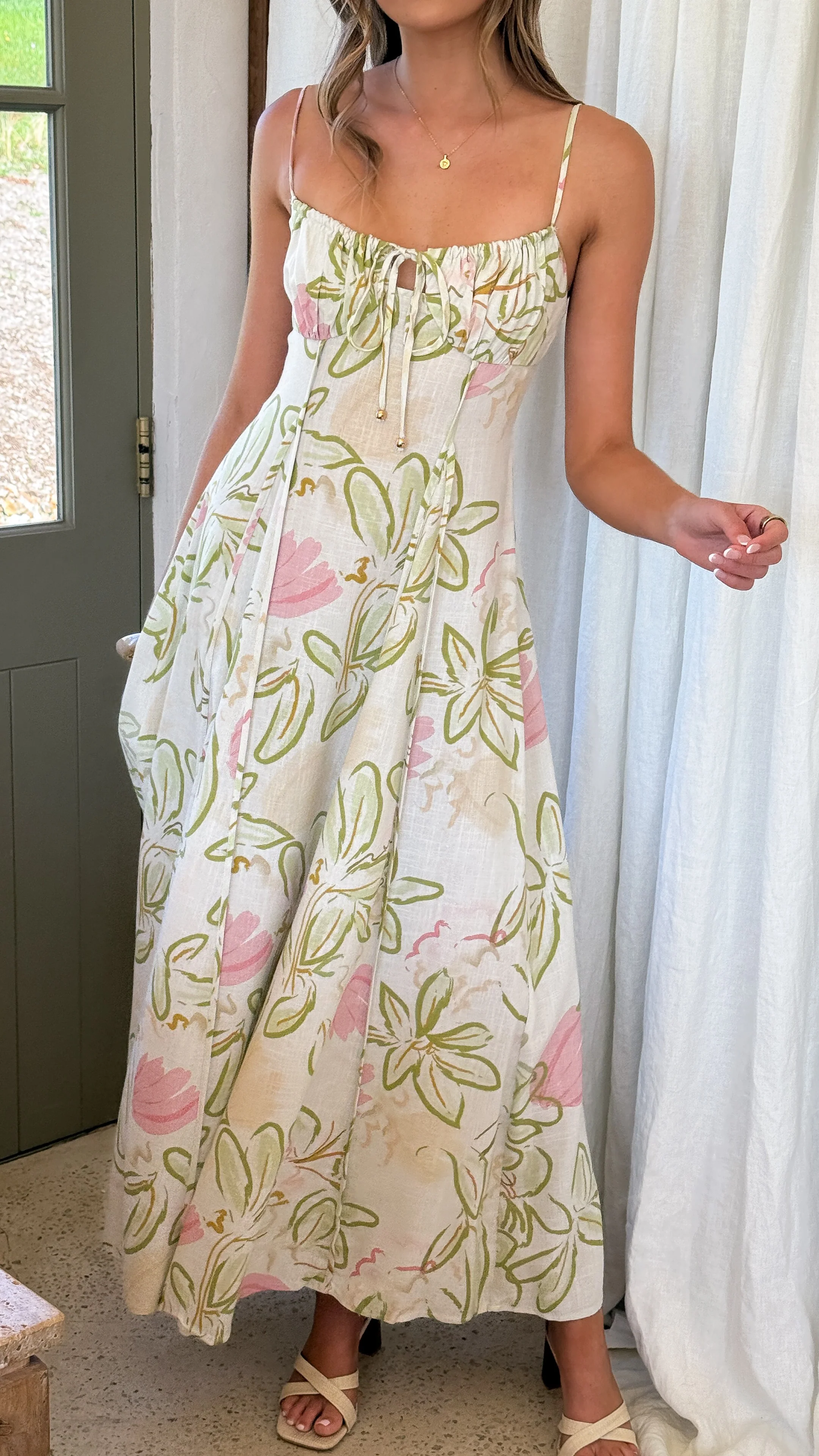Millie Maxi Dress - Primavera Print