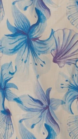 Zarie Mini Dress - Ocean Bloom