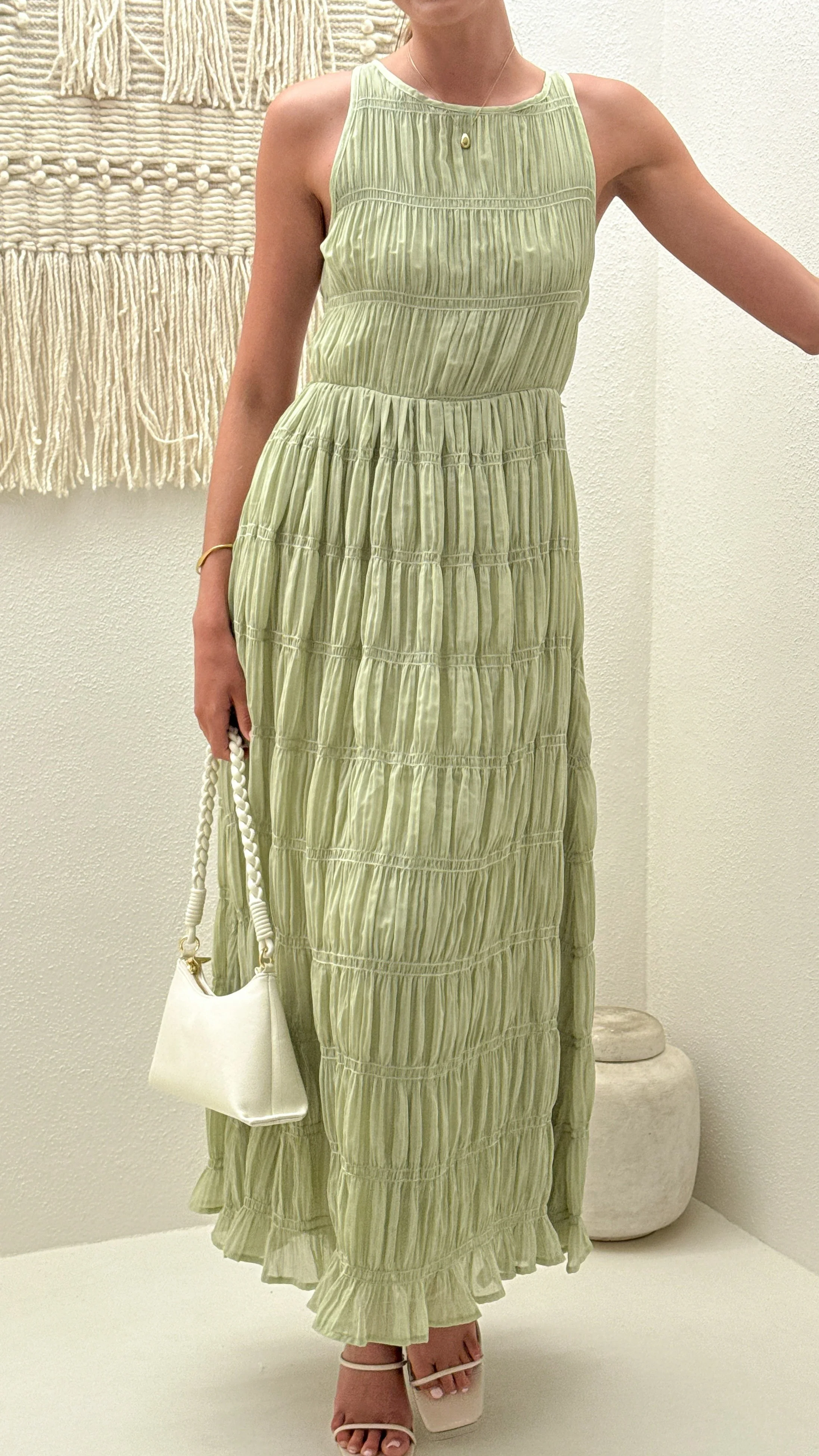 Lassie Maxi Dress - Sage