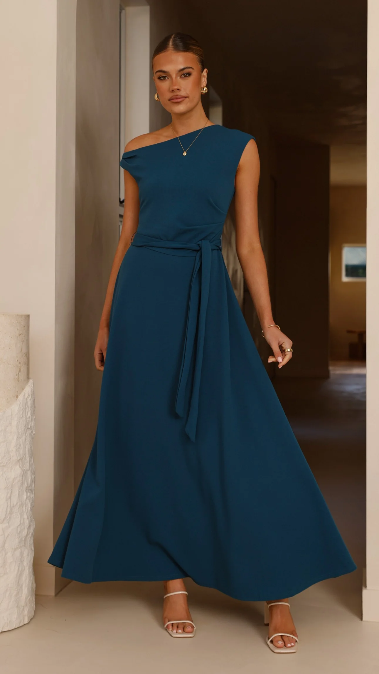 Gemma Maxi Dress - Teal