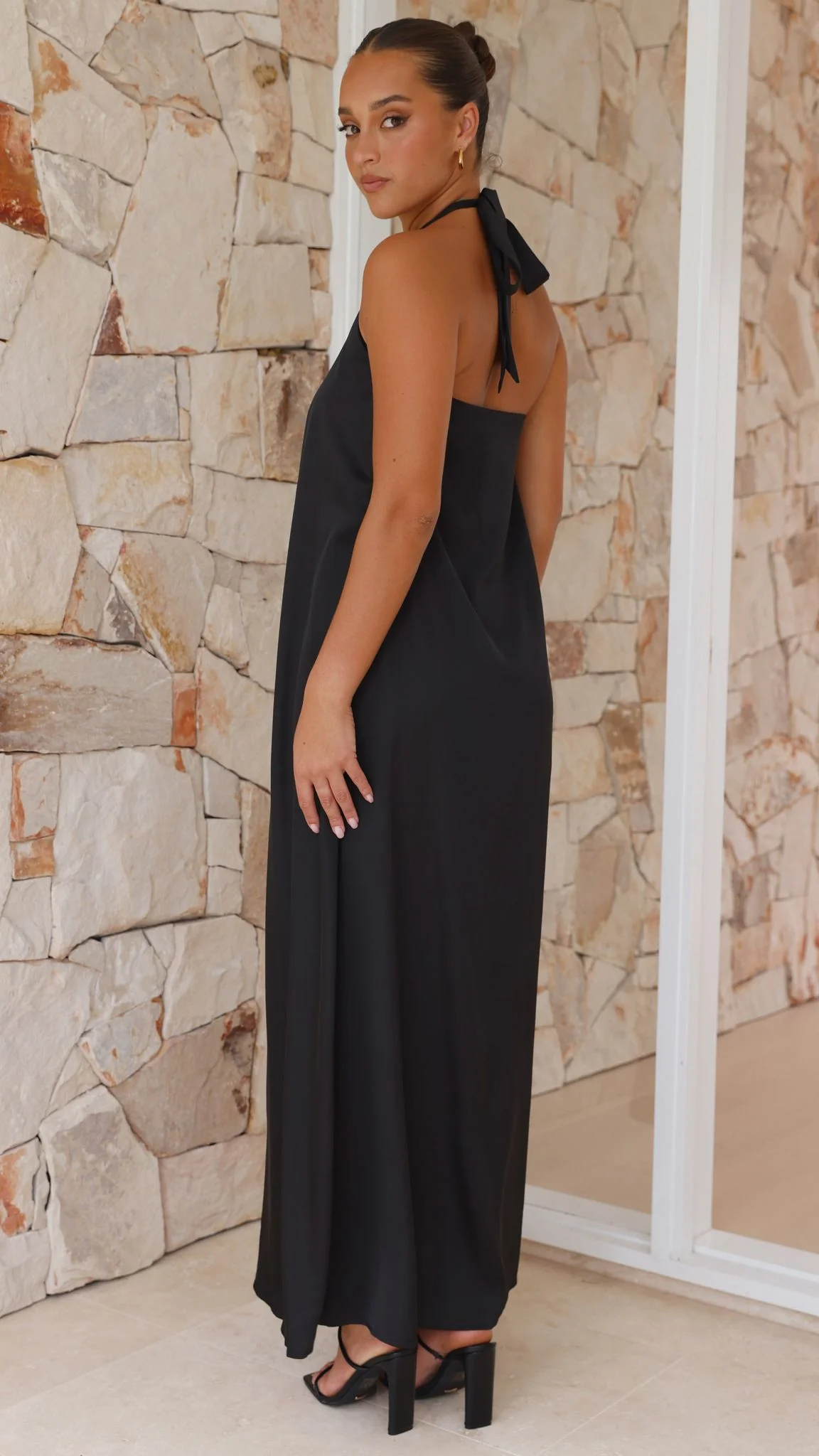 Monique Maxi Dress - Black
