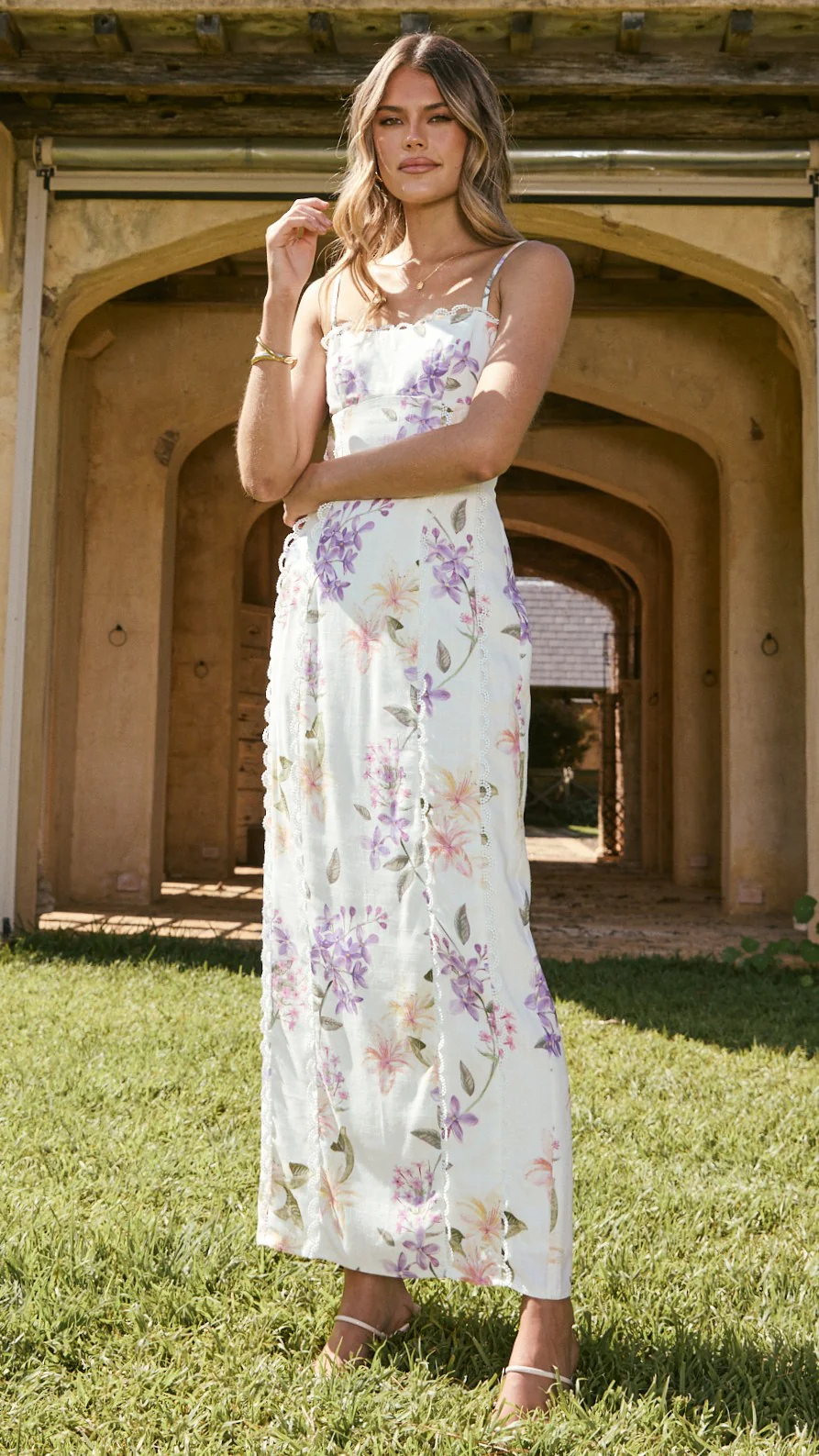 Carlia Maxi Dress - Botanical Bloom