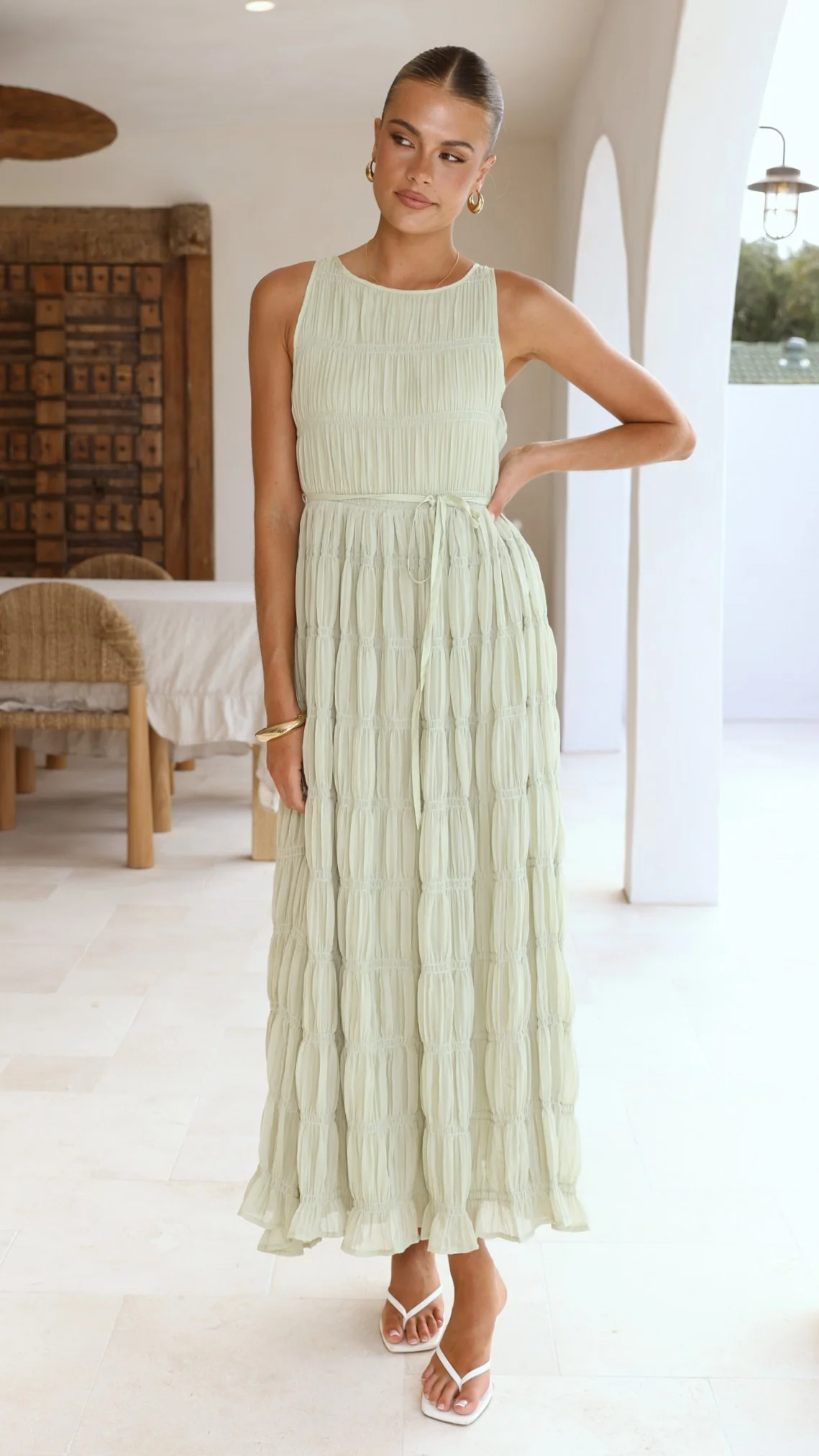 Lassie Maxi Dress - Sage