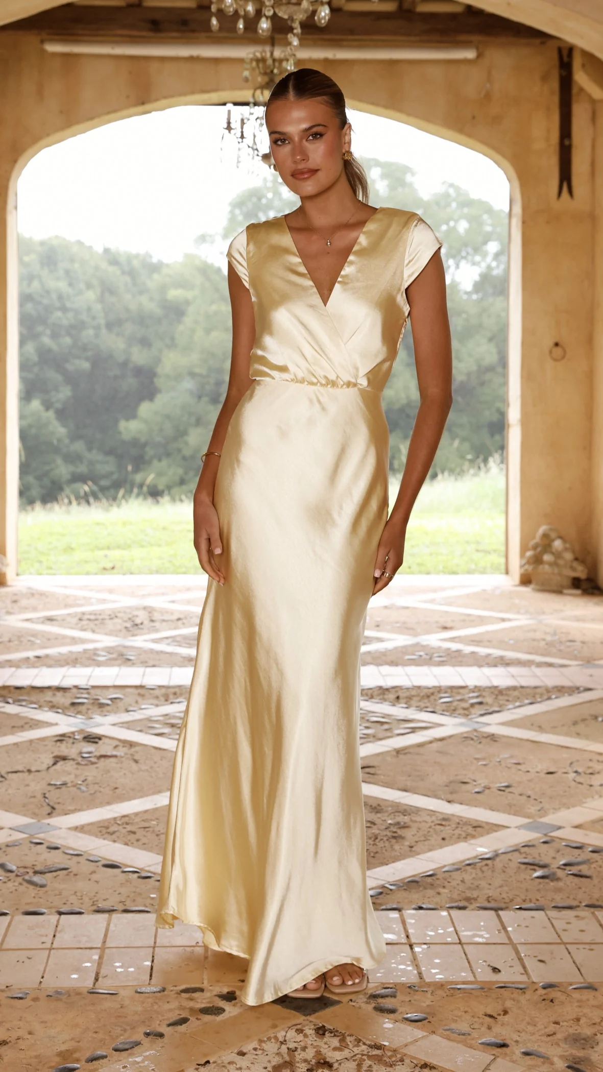 Selma Maxi Dress - Yellow