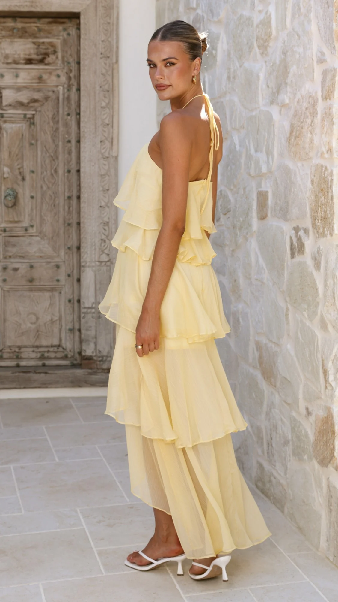 Soho Maxi Dress - Yellow