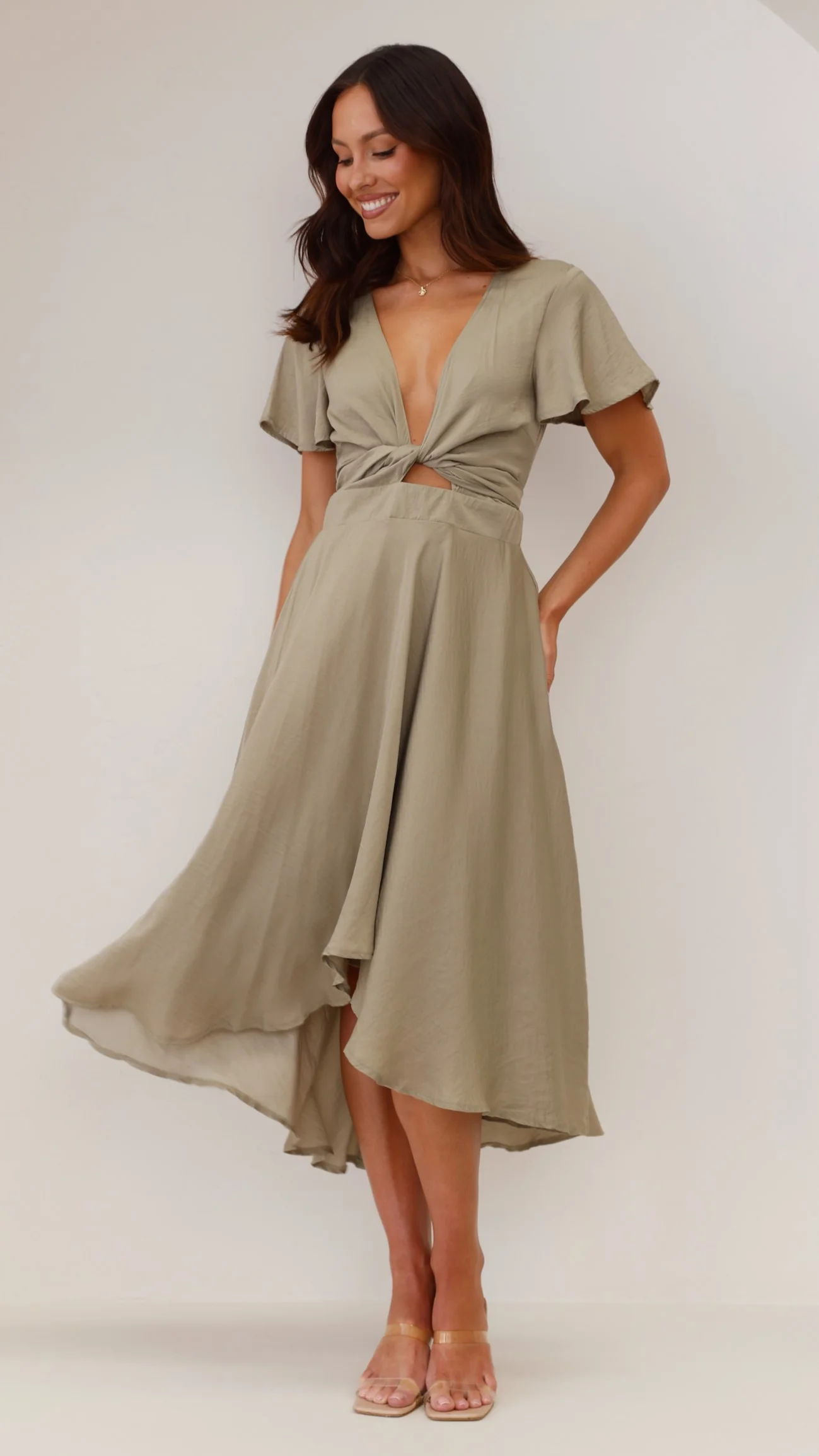 Sunny Daze Dress - Olive