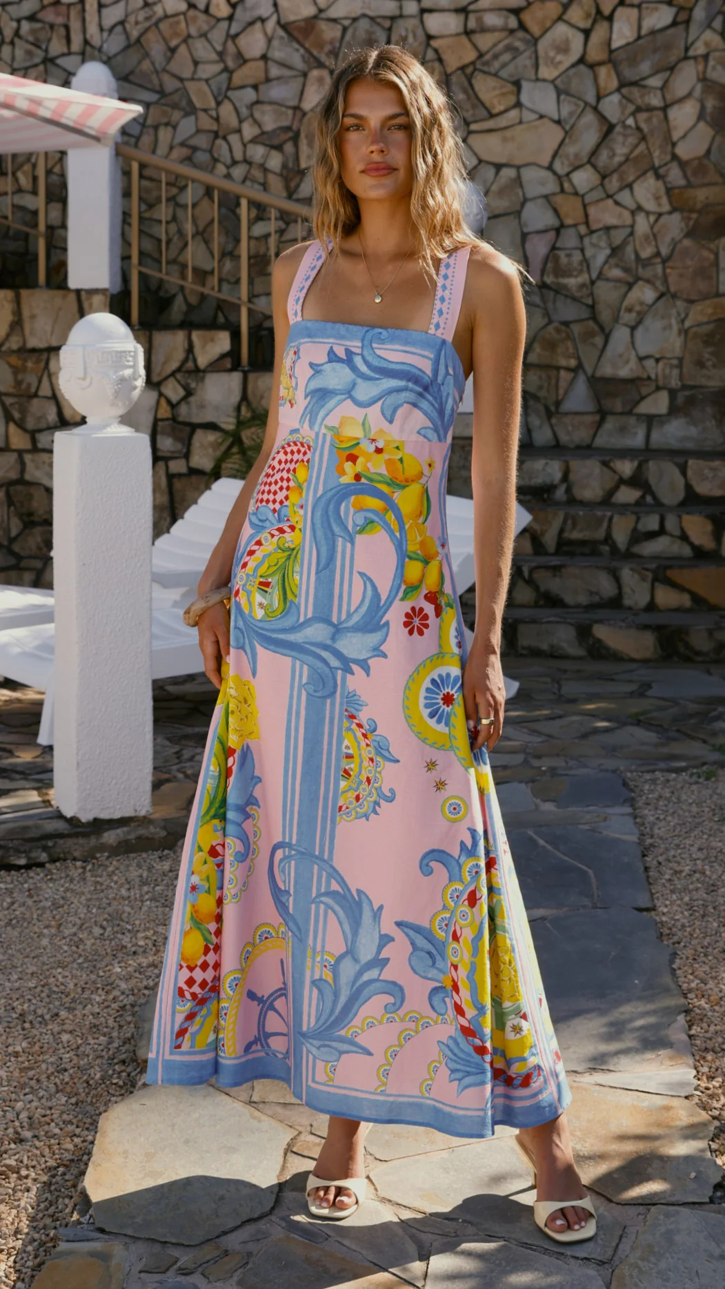 Sella Maxi Dress - Summer in Sicily