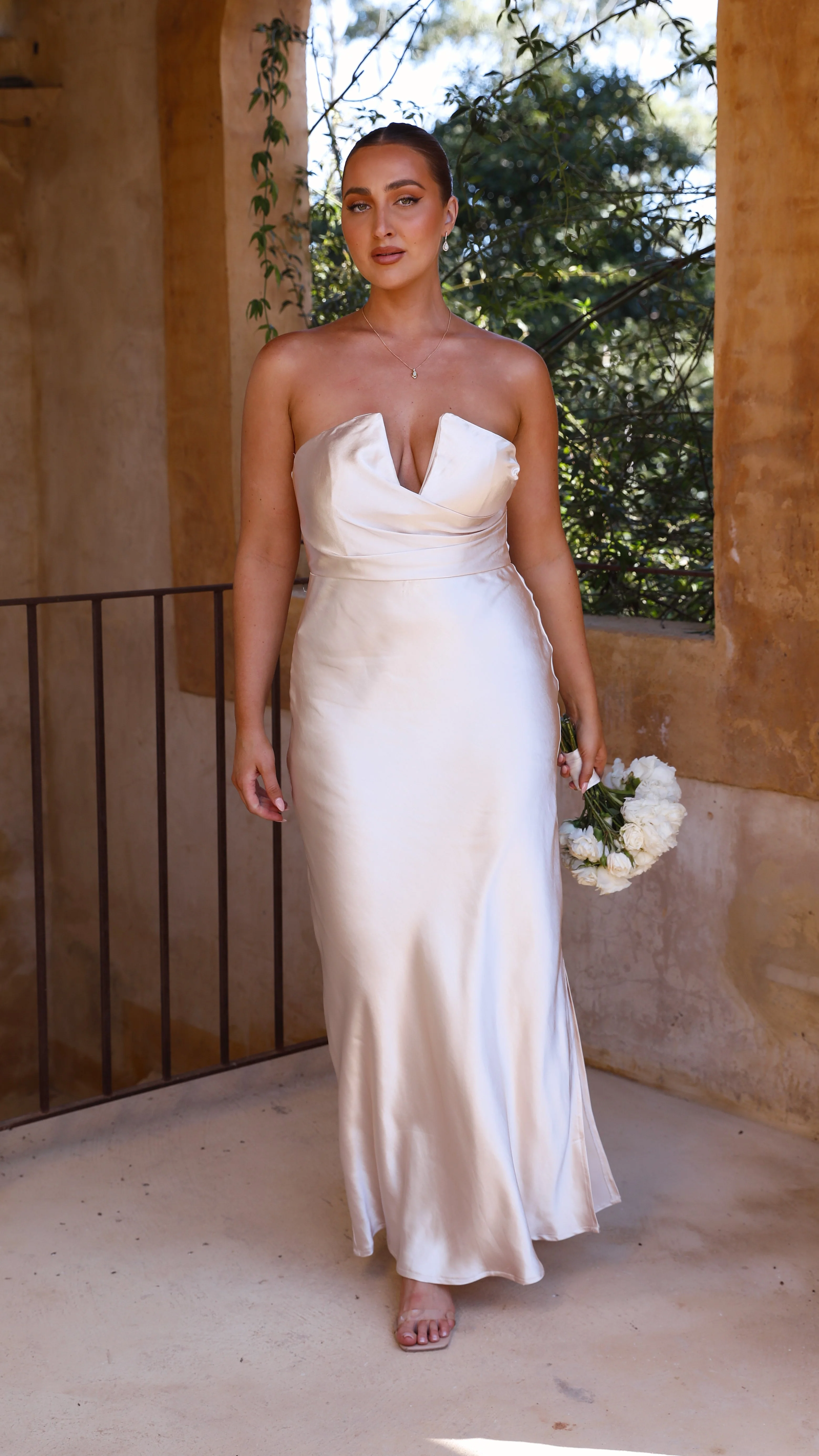 Valerie Maxi Dress - Champagne