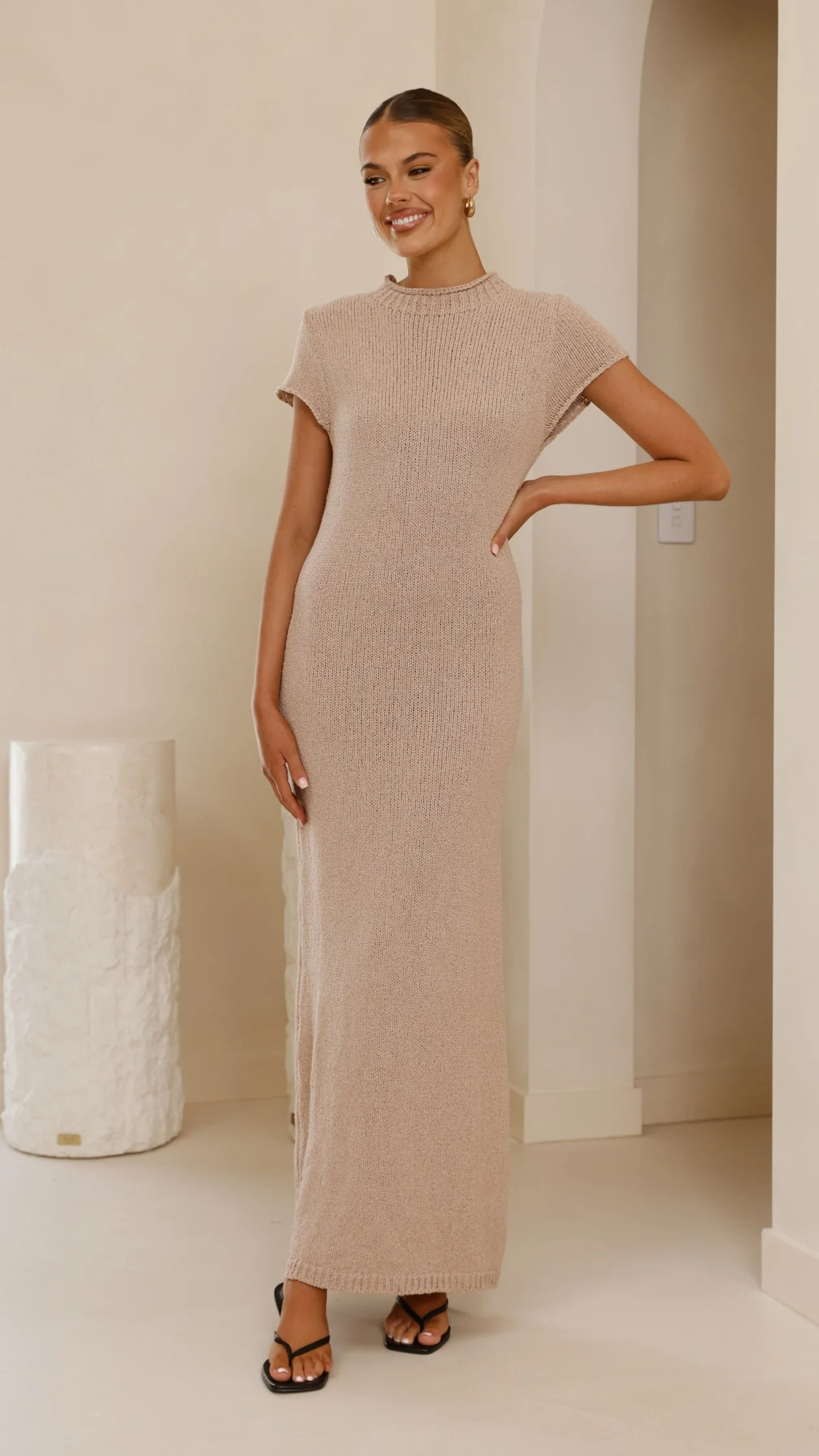 Valise Maxi Dress - Mocha