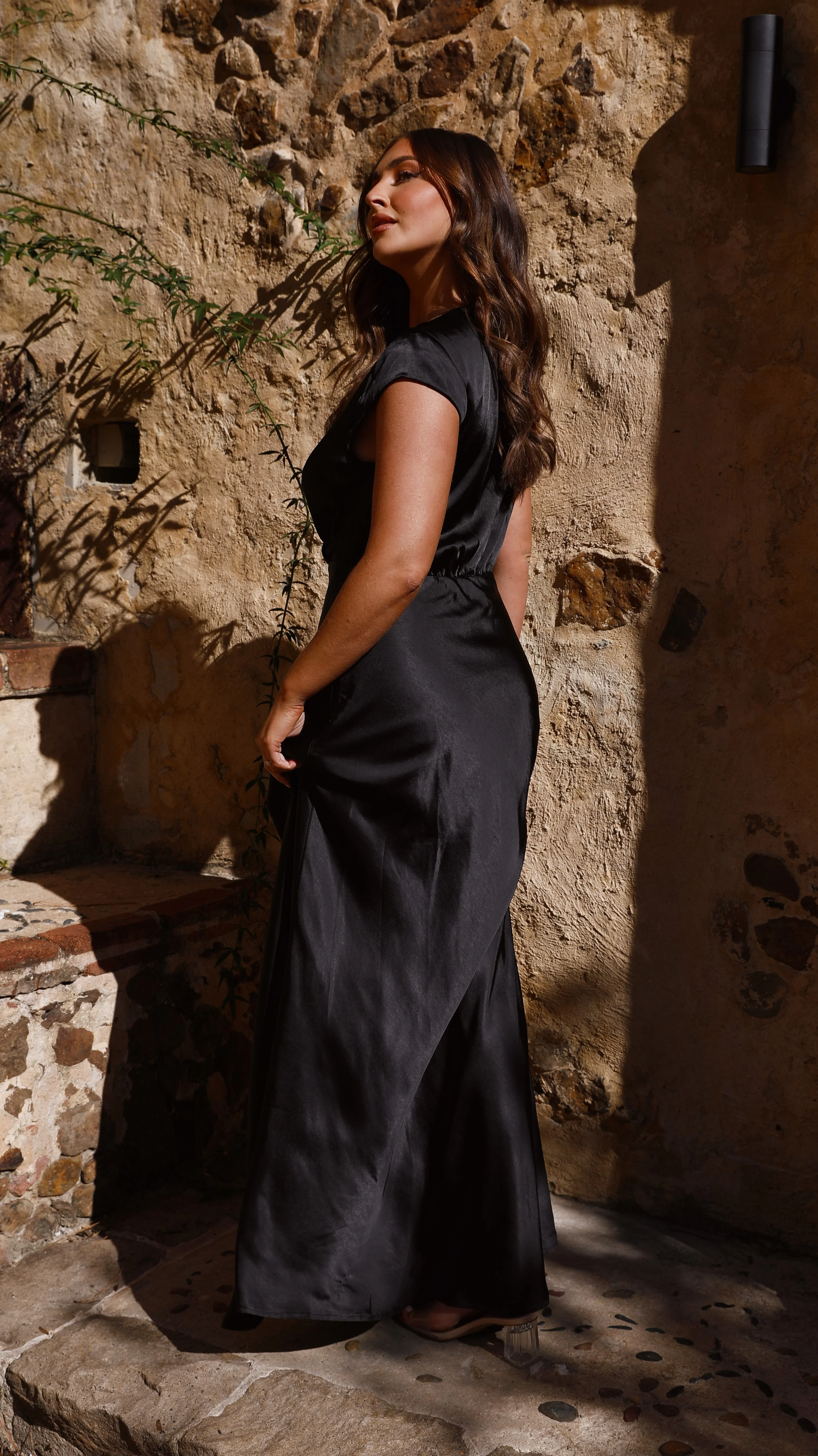 Selma Maxi Dress - Black