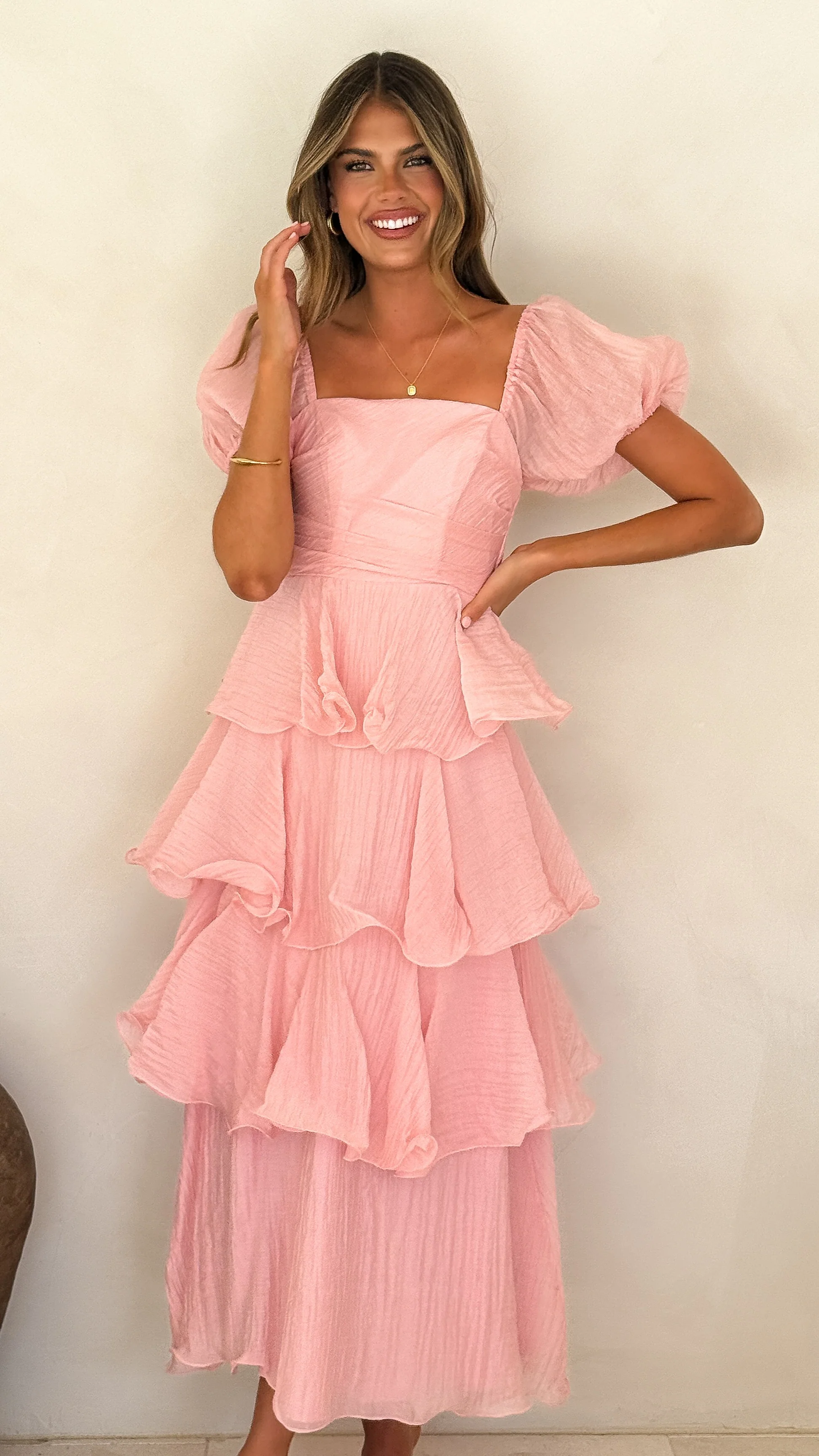 Lanelle Maxi Dress - Pink