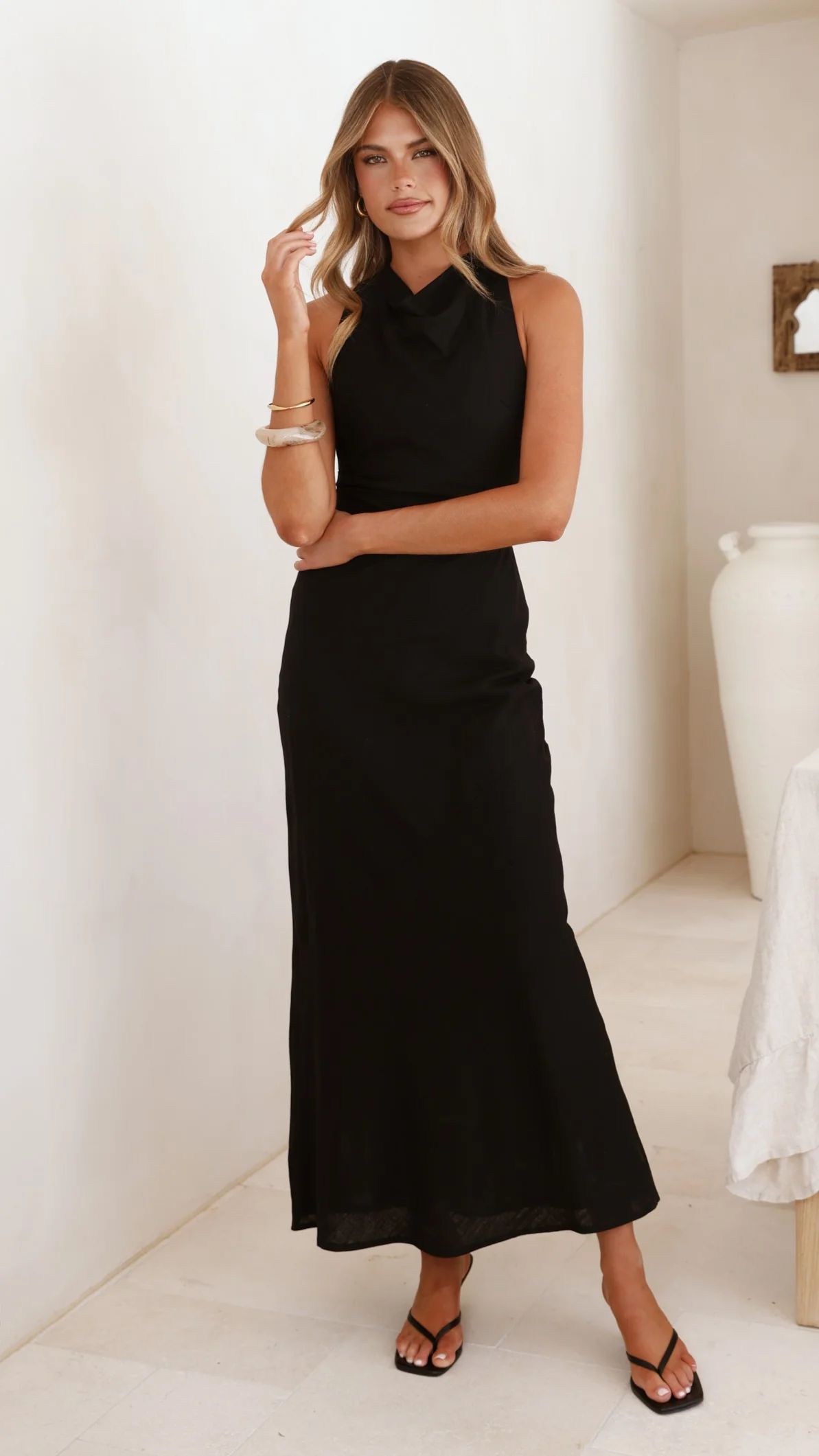 Velaris Maxi Dress - Black