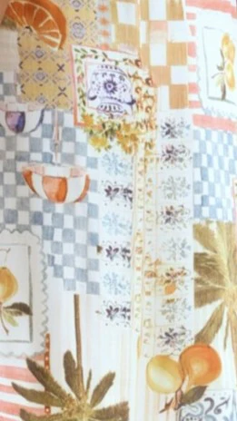 Maja Mini Dress - Las Palmas Print