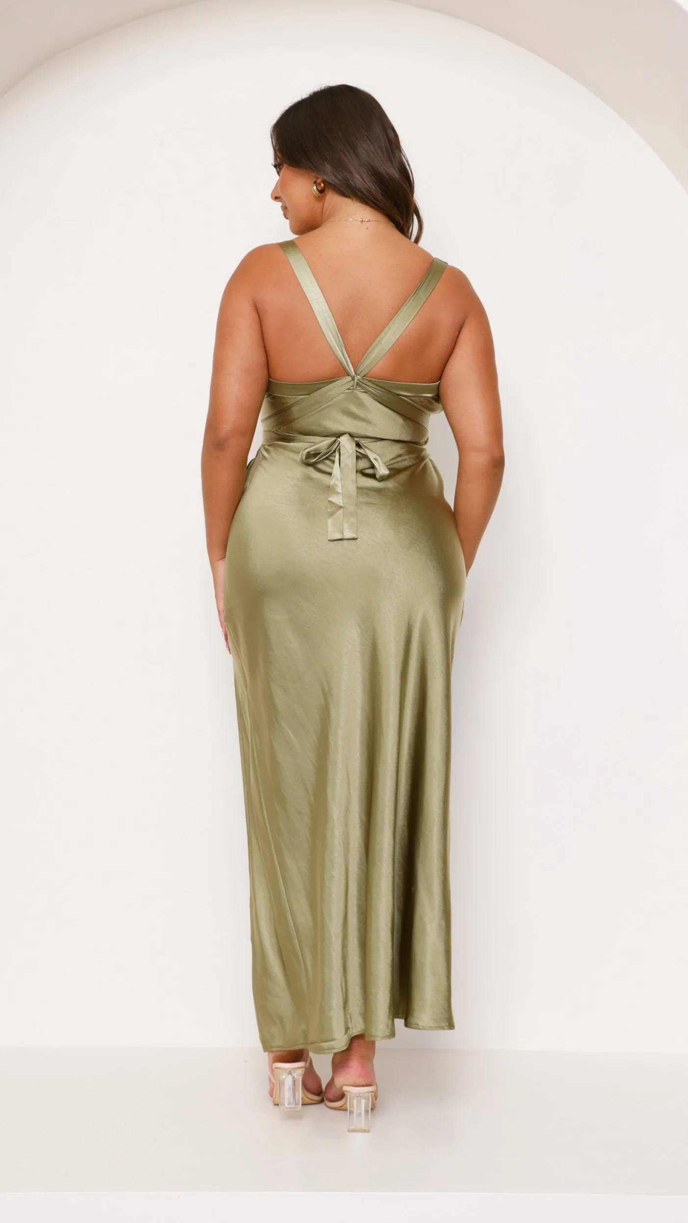Zendaya Maxi Dress - Olive