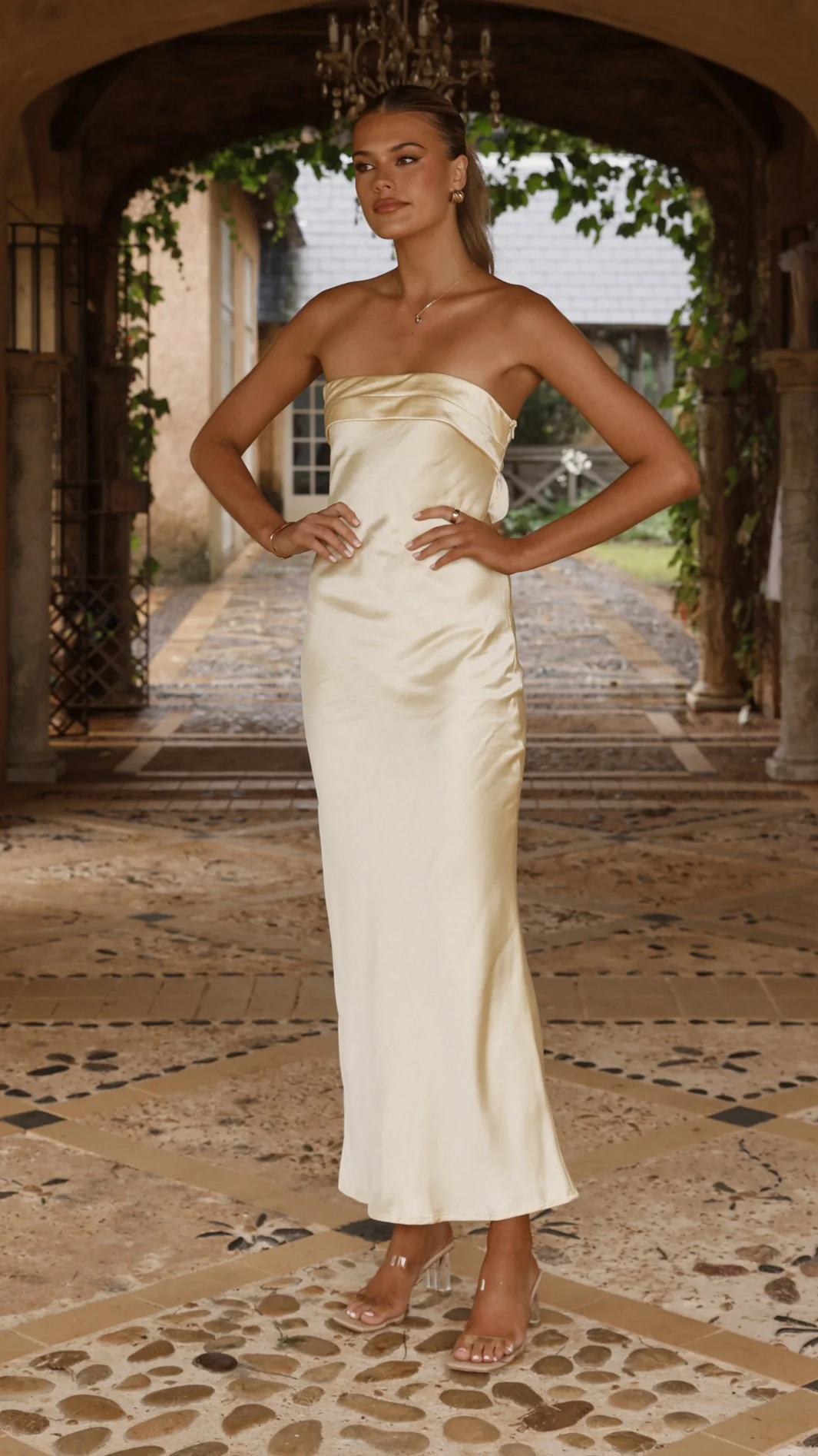 Gisele Maxi Dress - Yellow