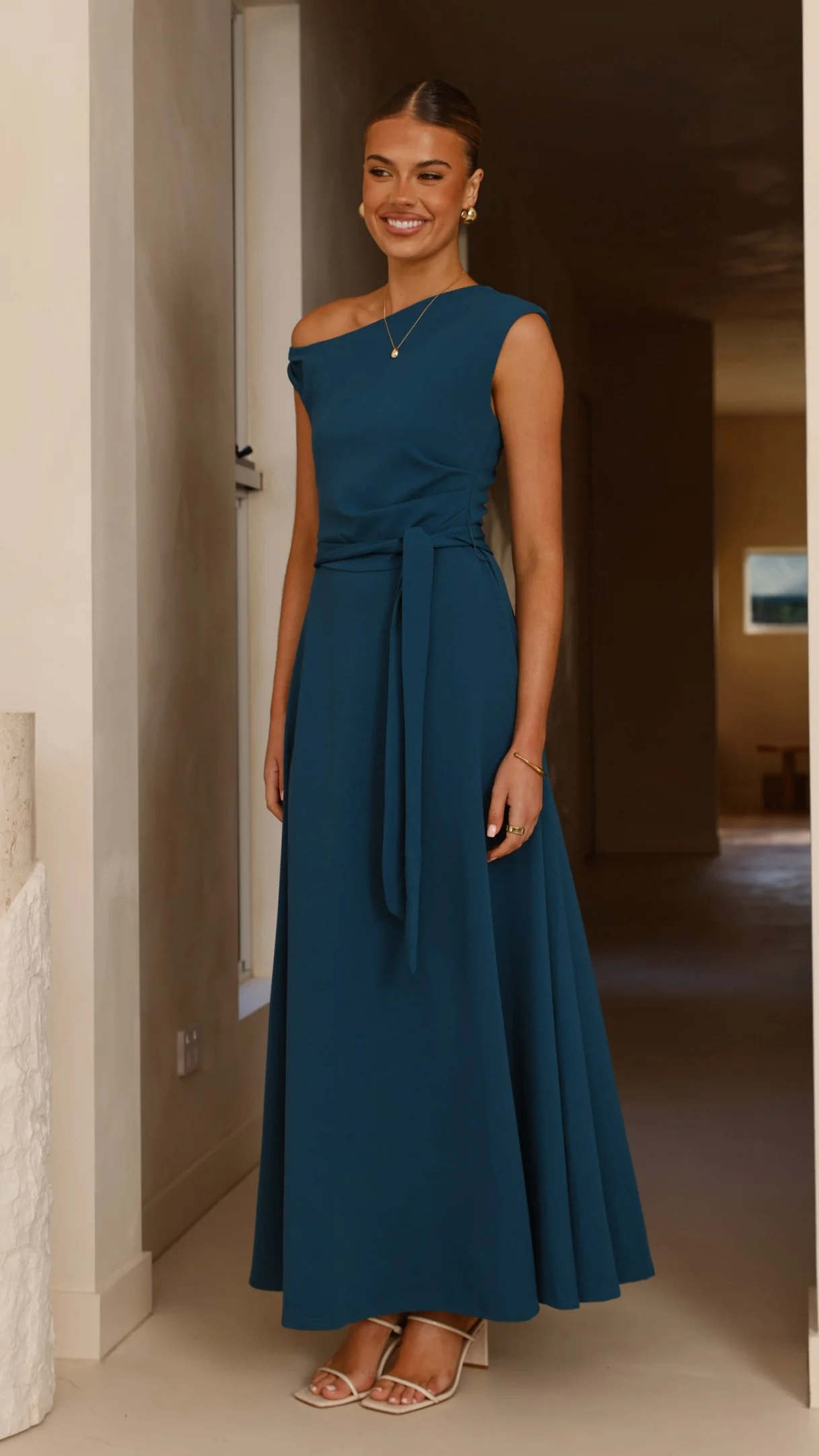 Gemma Maxi Dress - Teal