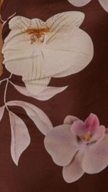 Elle Maxi Dress - Brown Floral