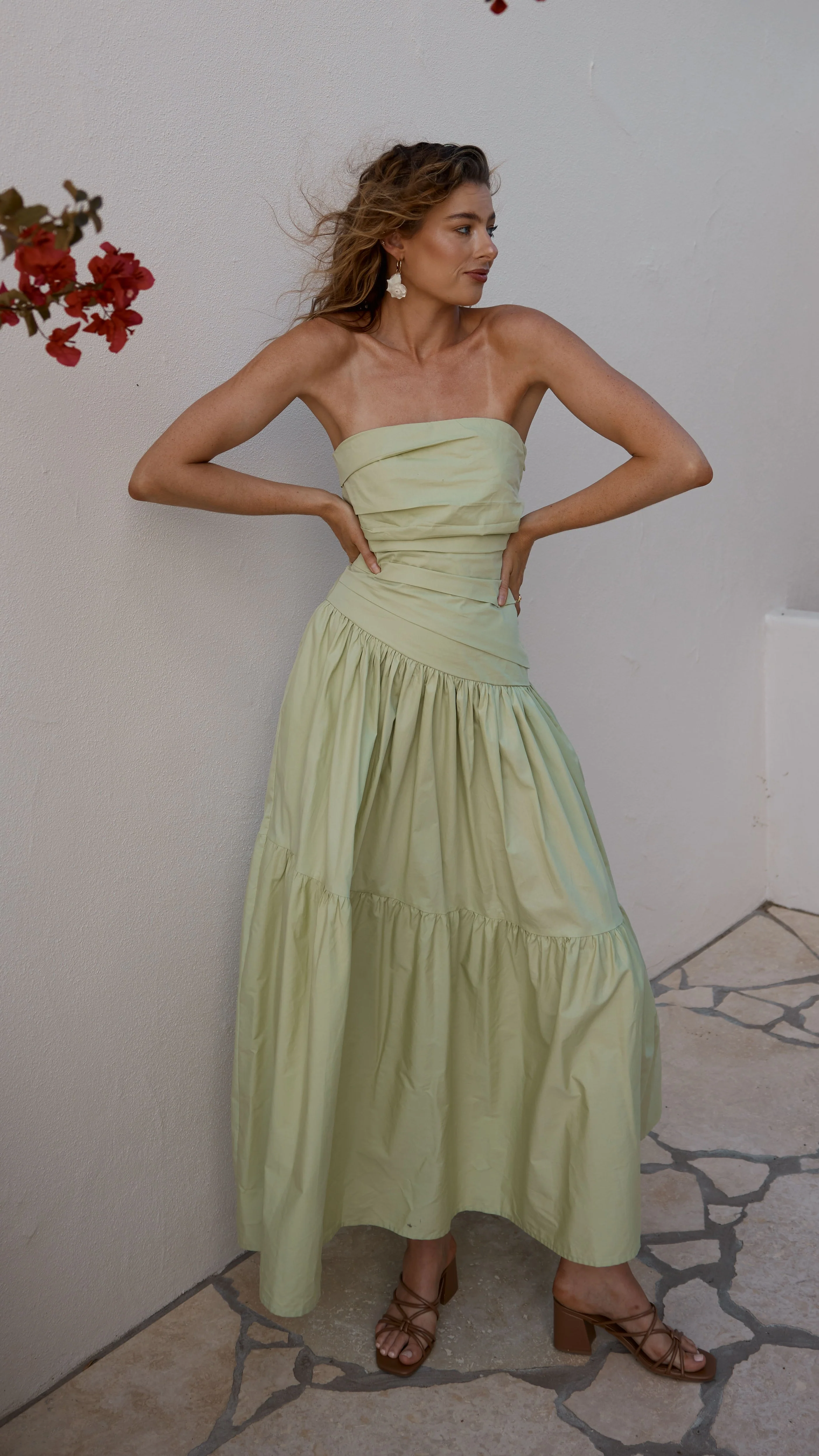 Lola Maxi Dress - Sage