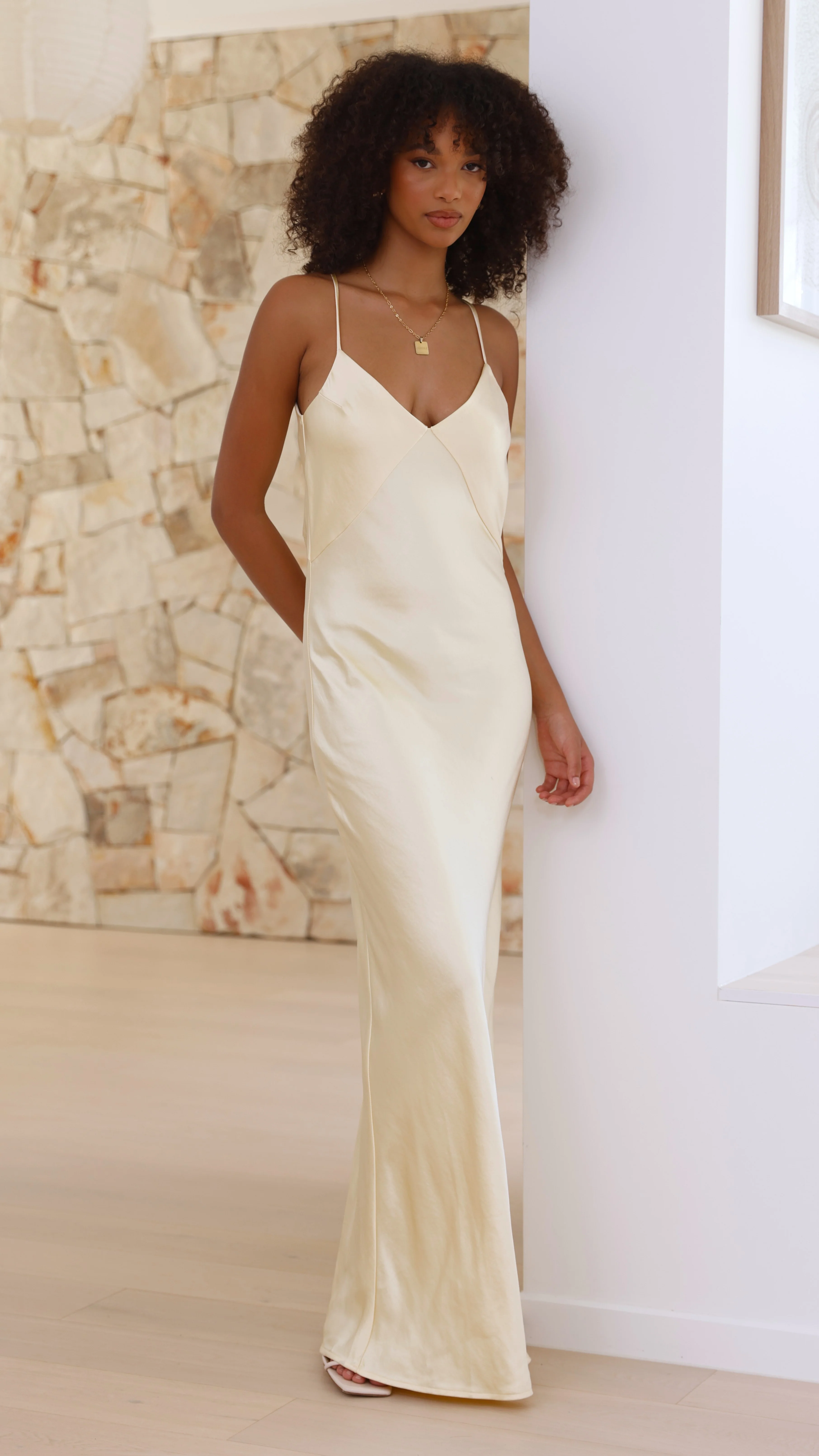 Gisella Maxi Dress - Yellow