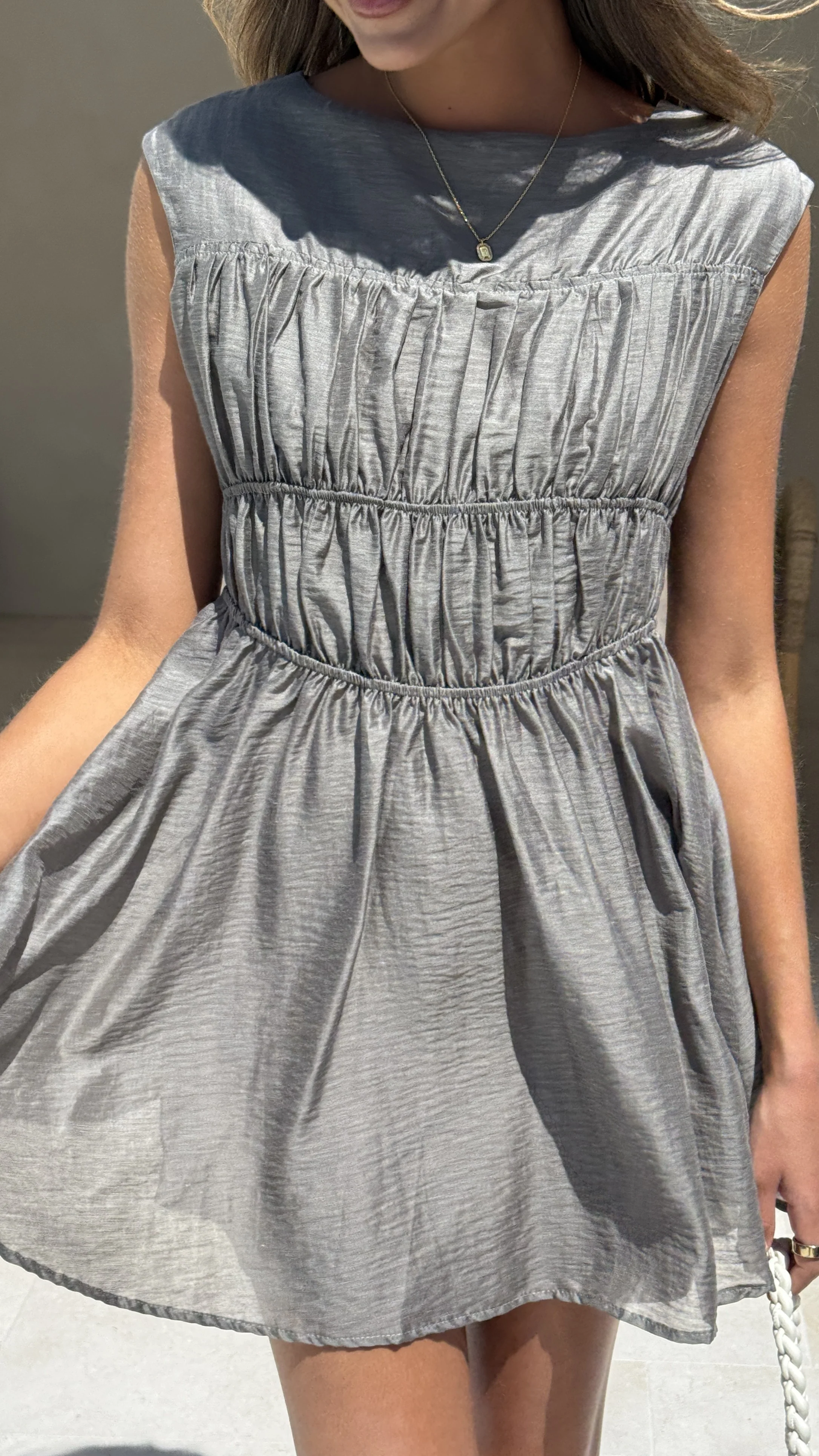 Masha Mini Dress - Khaki