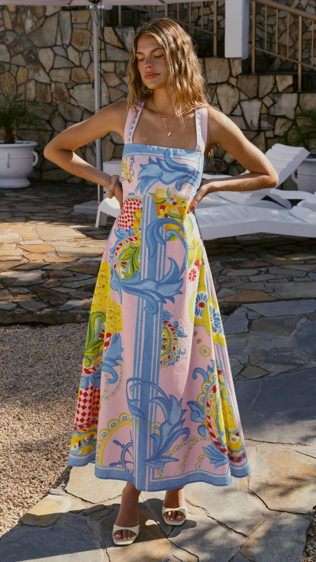 Sella Maxi Dress - Summer in Sicily