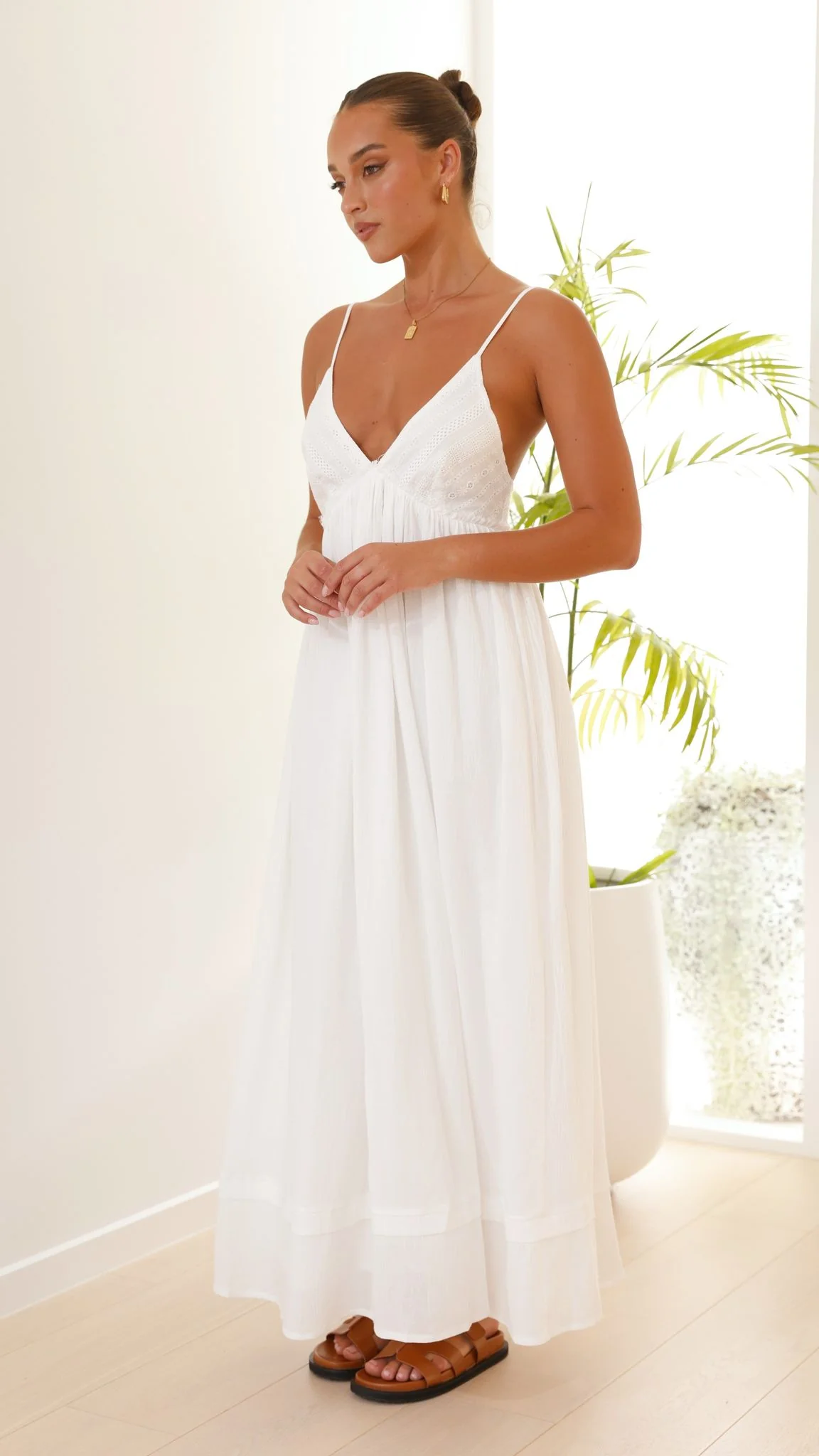 Elouise Maxi Dress - White
