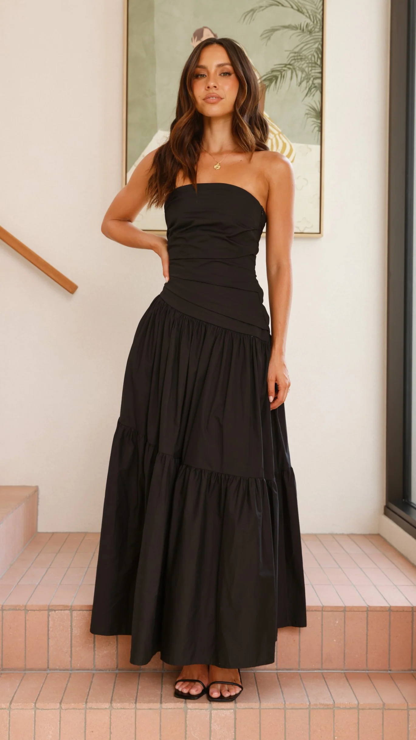 Lola Maxi Dress - Black