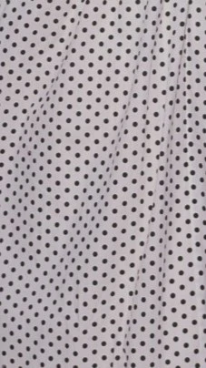 Rachel Tie Back Maxi Dress - Black/White Spot