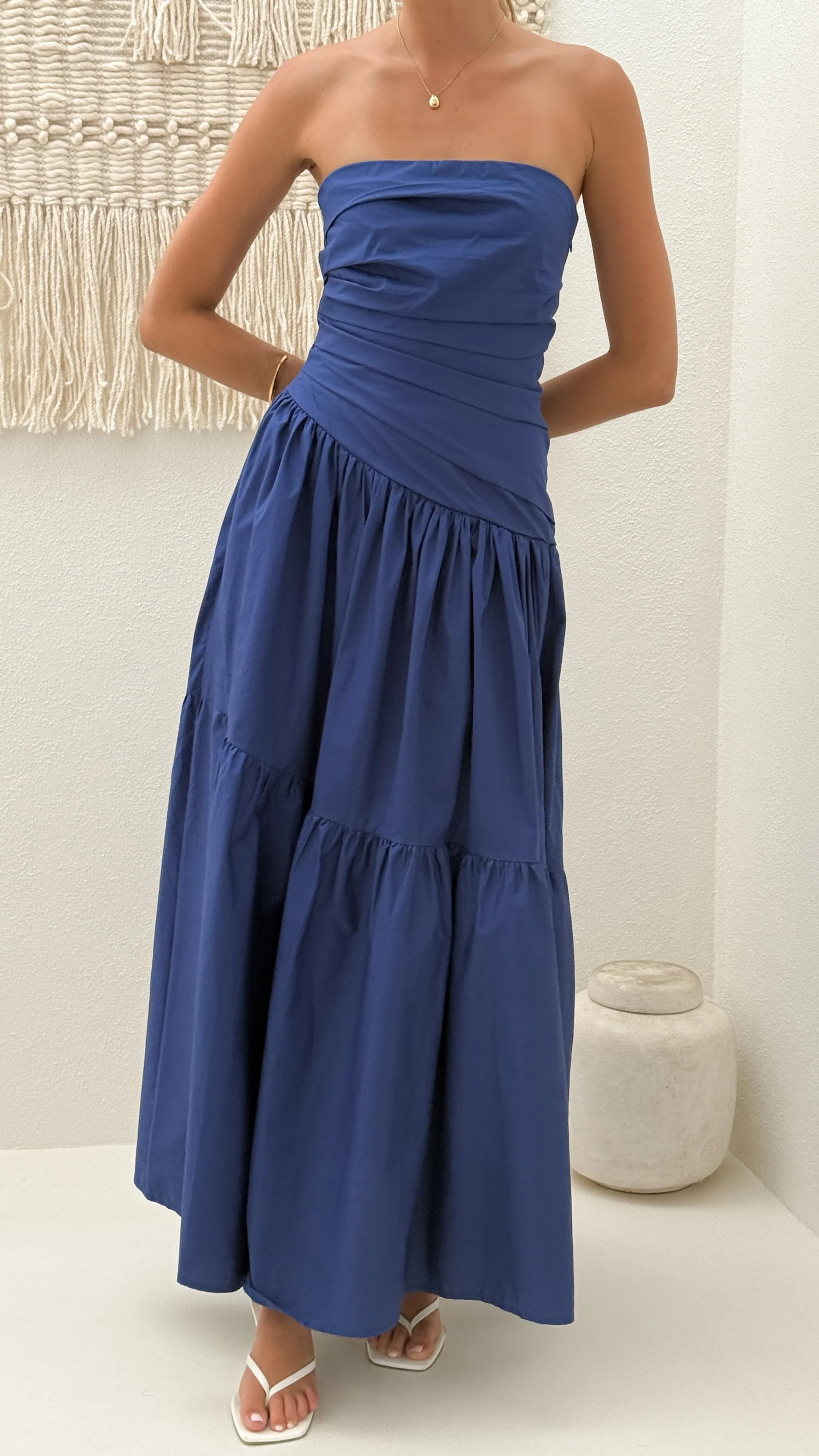 Lola Maxi Dress - Navy