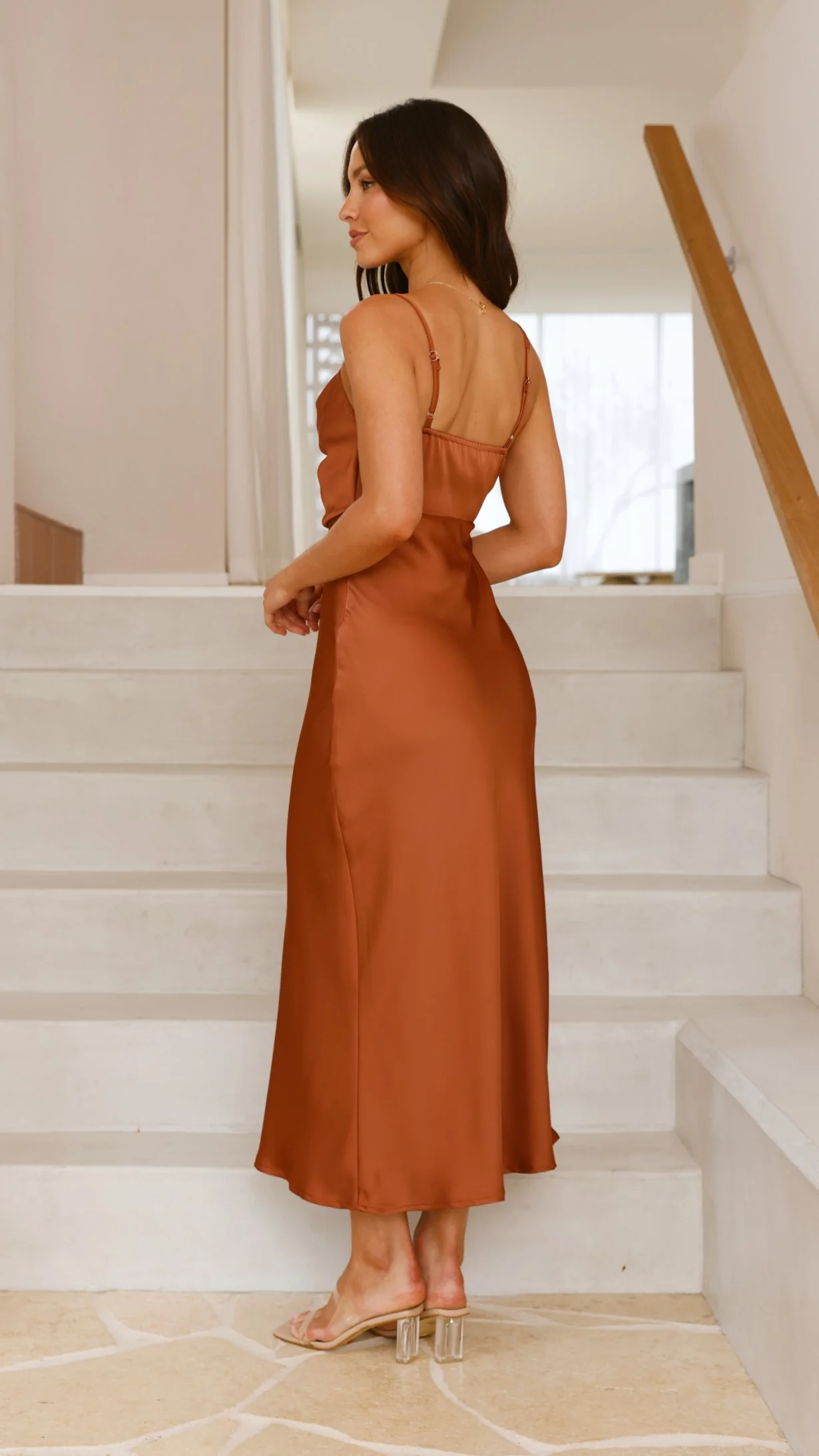 Audrey Maxi Dress - Copper