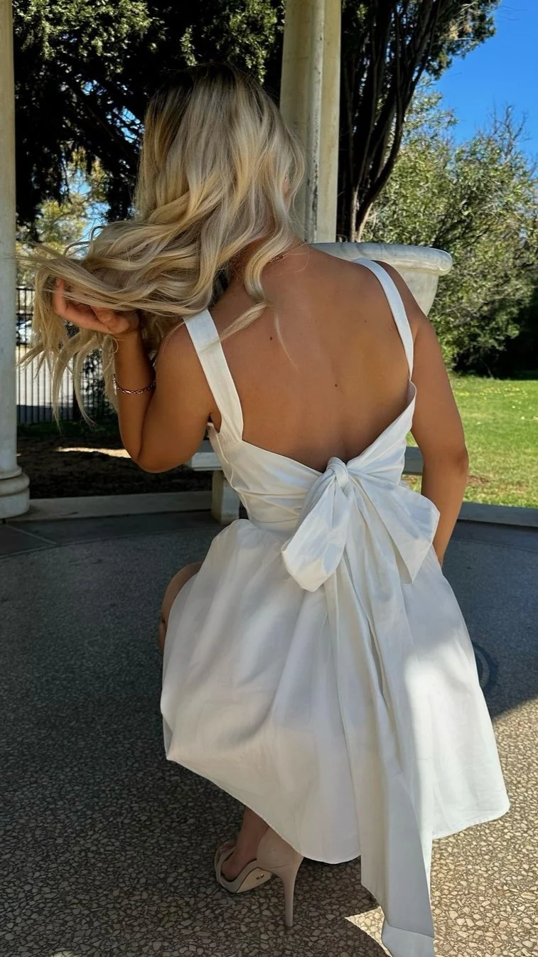 Sadzi Mini Dress - White