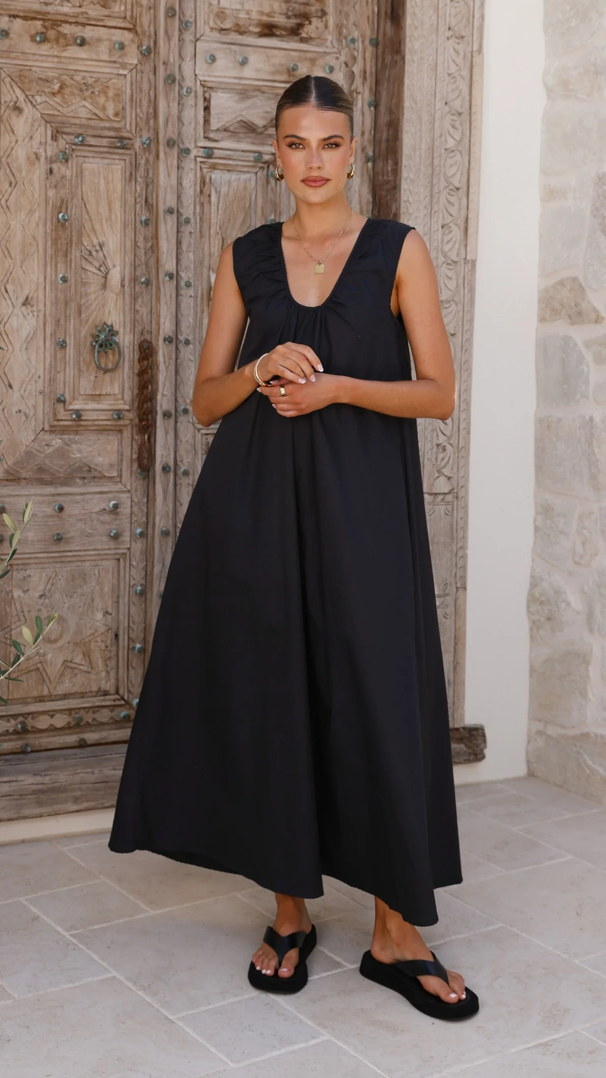 Scout Maxi Dress - Black